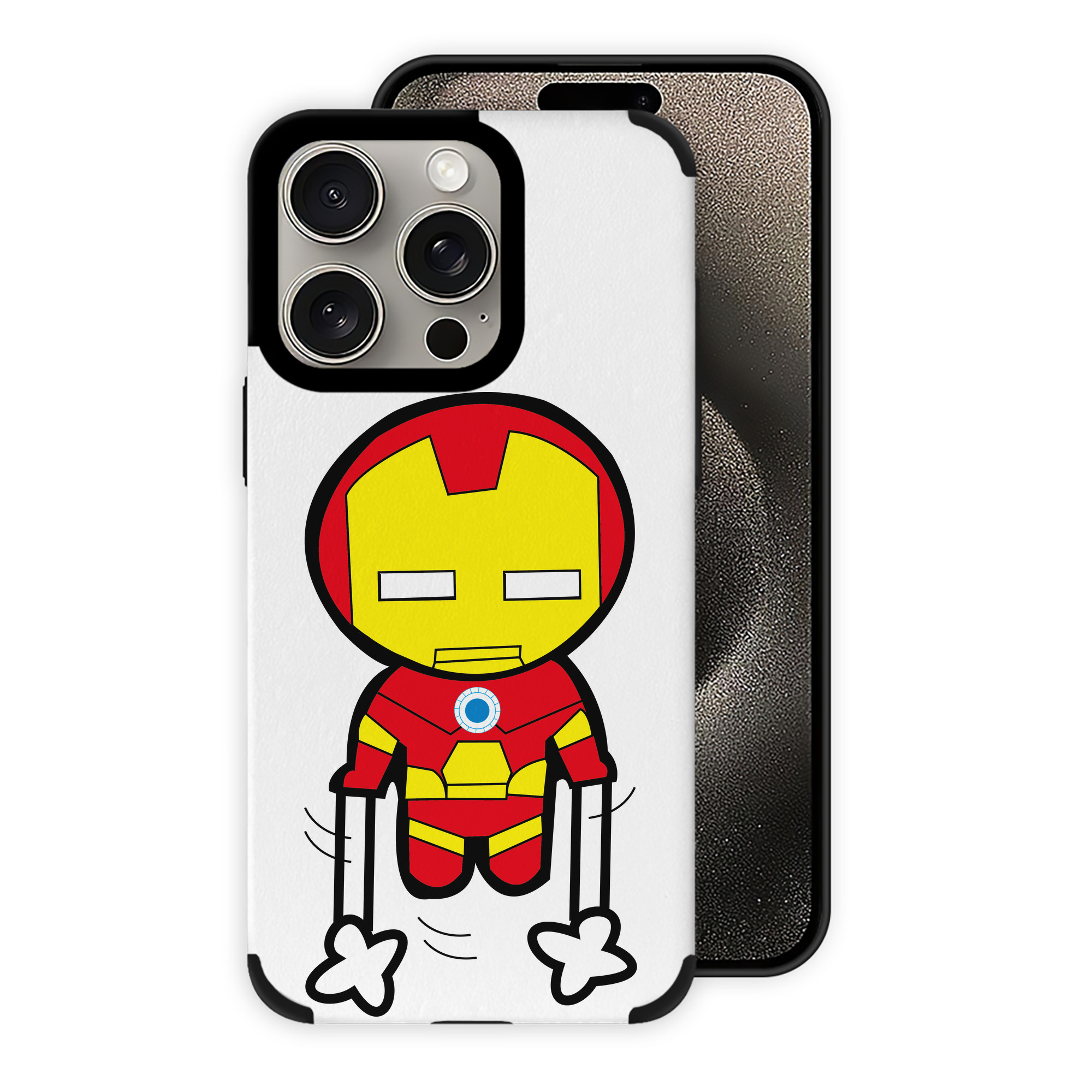 （画像用） アベンジャーズ The Avengers 【iPhone15ProMax対応】 PUレザー スマホケース 耐衝撃＆黄変防止