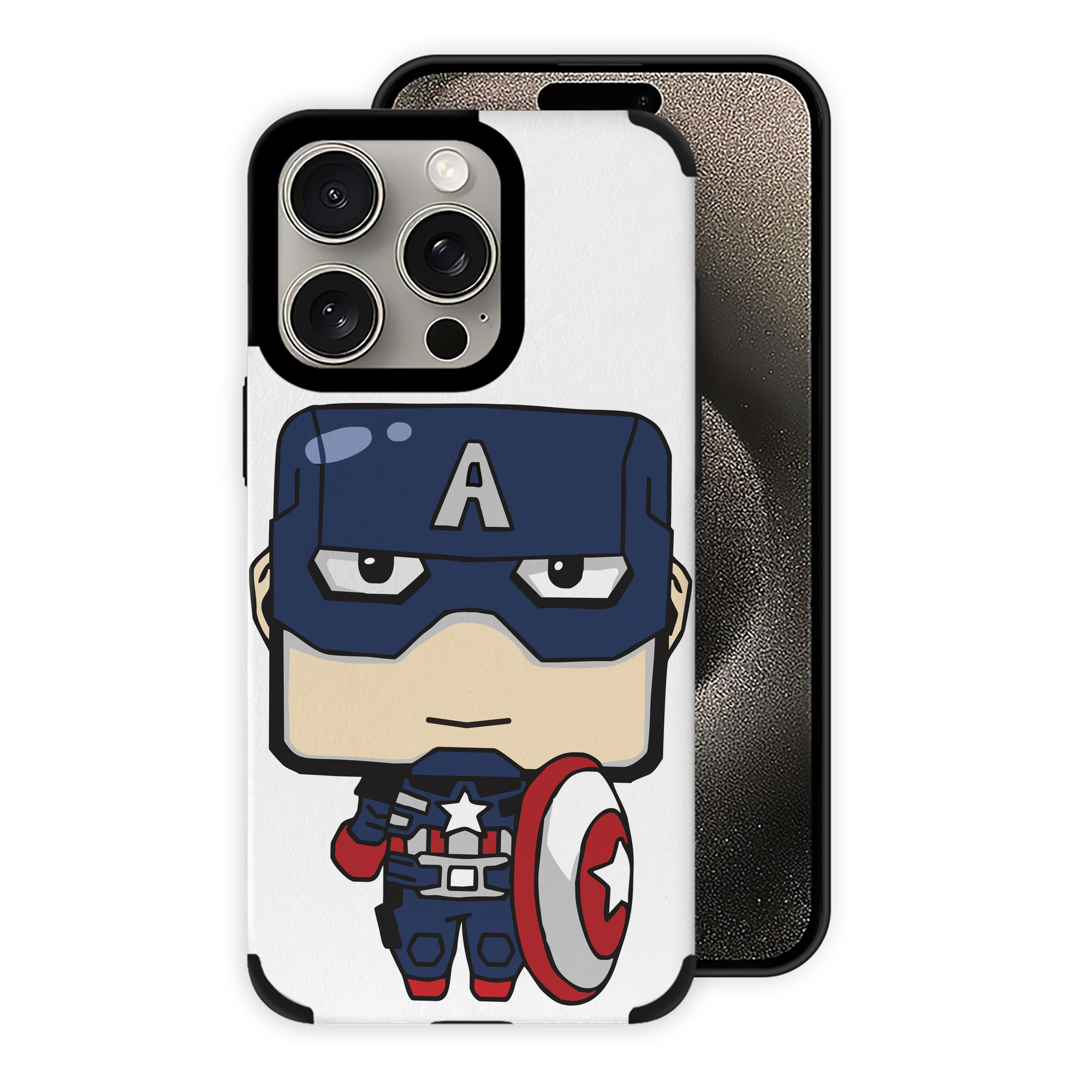 （画像用） アベンジャーズ The Avengers 【iPhone15ProMax対応】 PUレザー スマホケース 耐衝撃＆黄変防止