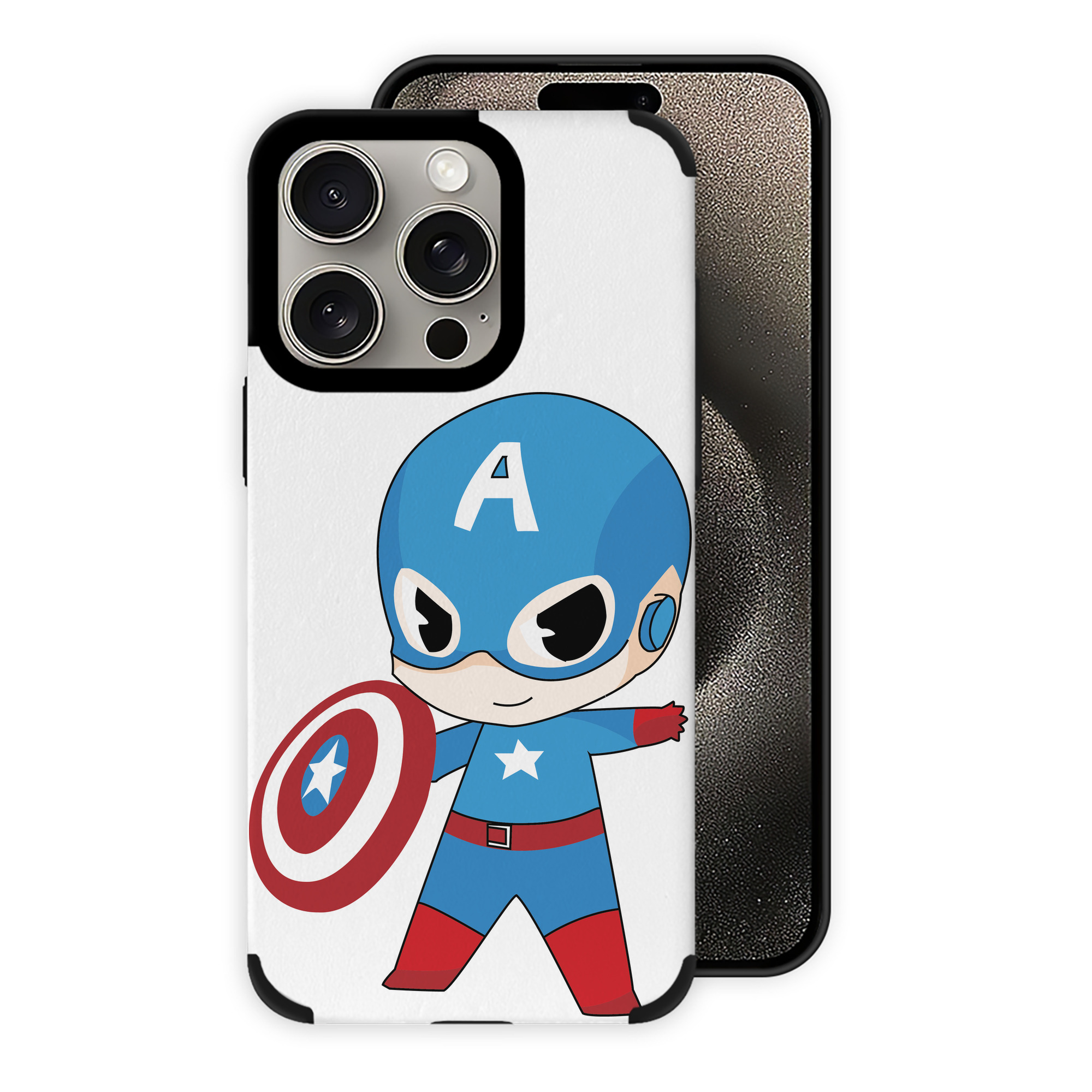（画像用） アベンジャーズ The Avengers 【iPhone15ProMax対応】 PUレザー スマホケース 耐衝撃＆黄変防止
