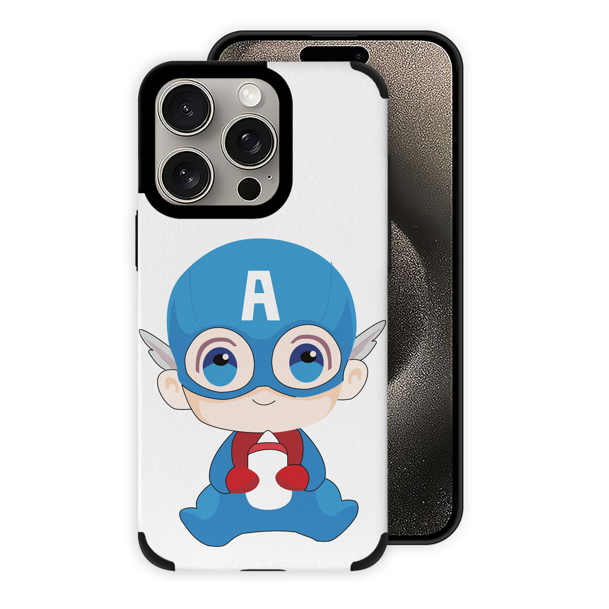 （画像用） アベンジャーズ The Avengers 【iPhone15ProMax対応】 PUレザー スマホケース 耐衝撃＆黄変防止