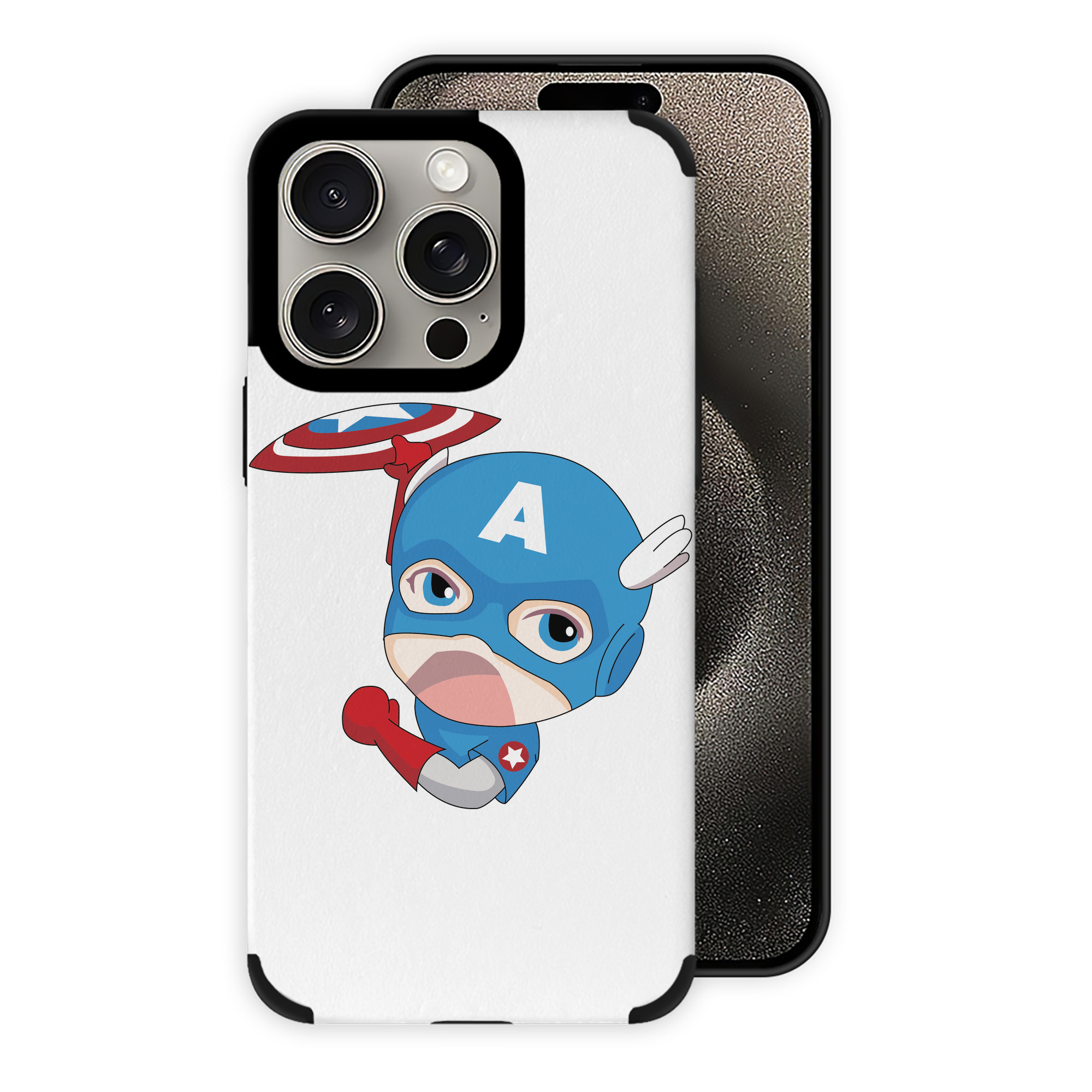 （画像用） アベンジャーズ The Avengers 【iPhone15ProMax対応】 PUレザー スマホケース 耐衝撃＆黄変防止