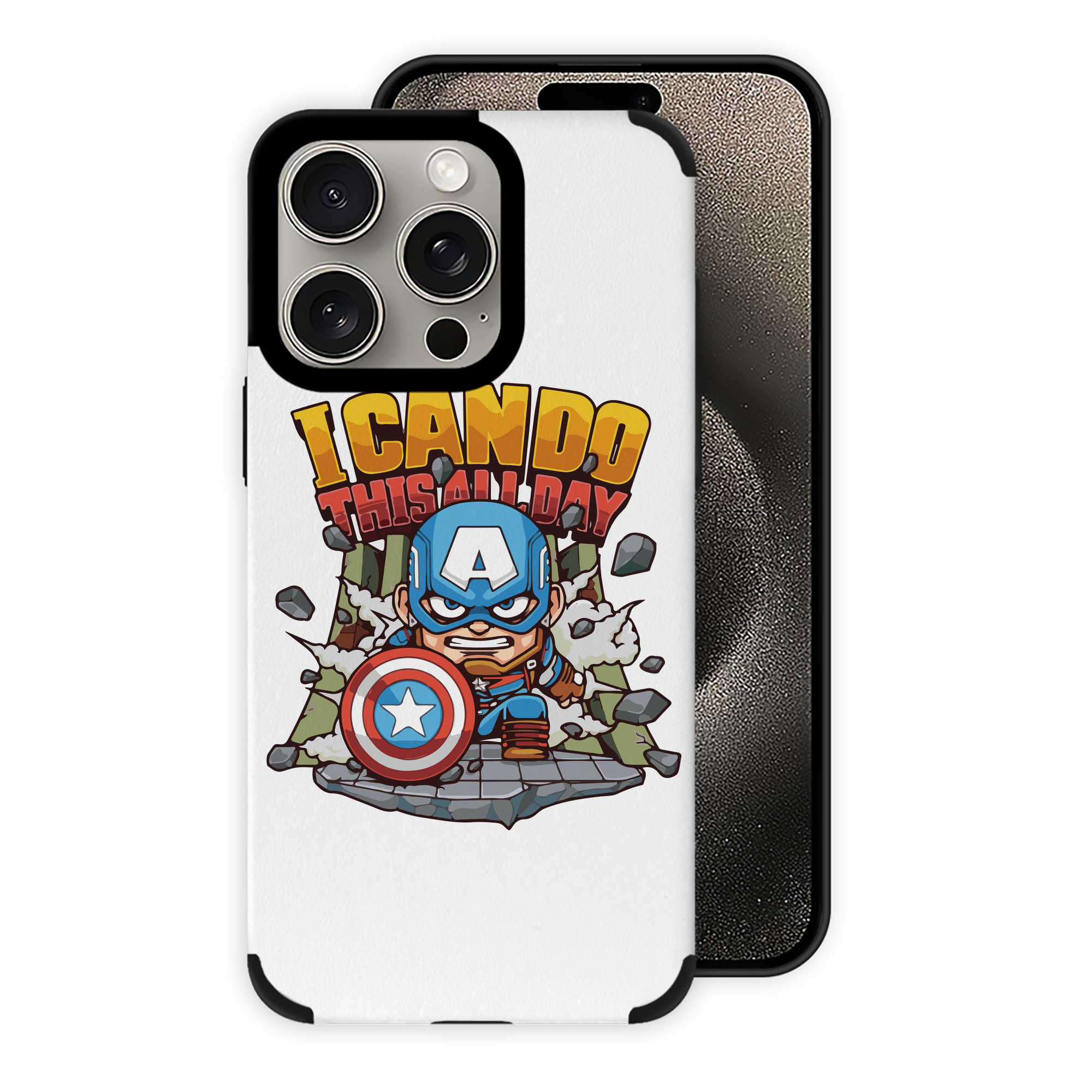 （画像用） アベンジャーズ The Avengers 【iPhone15ProMax対応】 PUレザー スマホケース 耐衝撃＆黄変防止