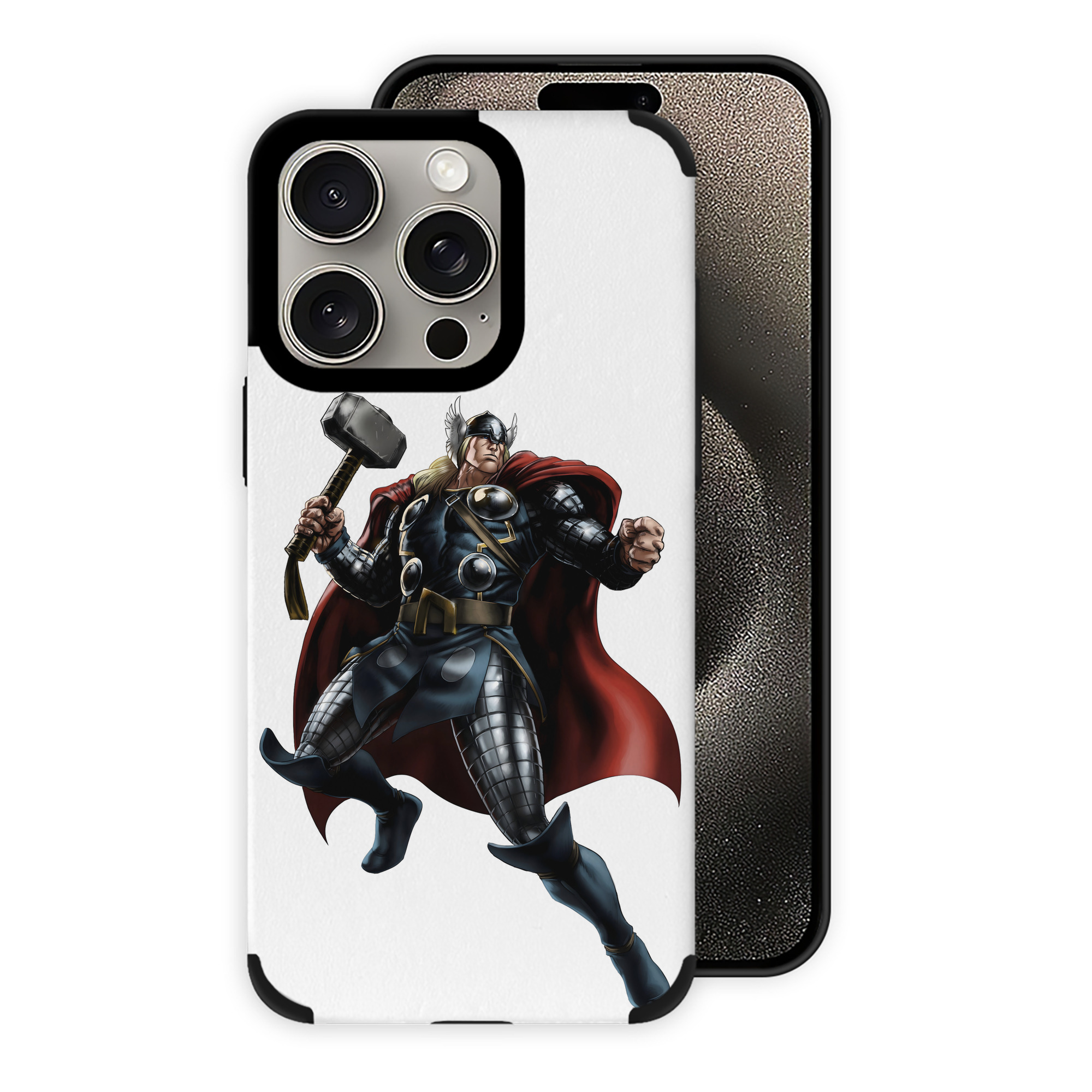 （画像用） アベンジャーズ The Avengers 【iPhone15ProMax対応】 PUレザー スマホケース 耐衝撃＆黄変防止