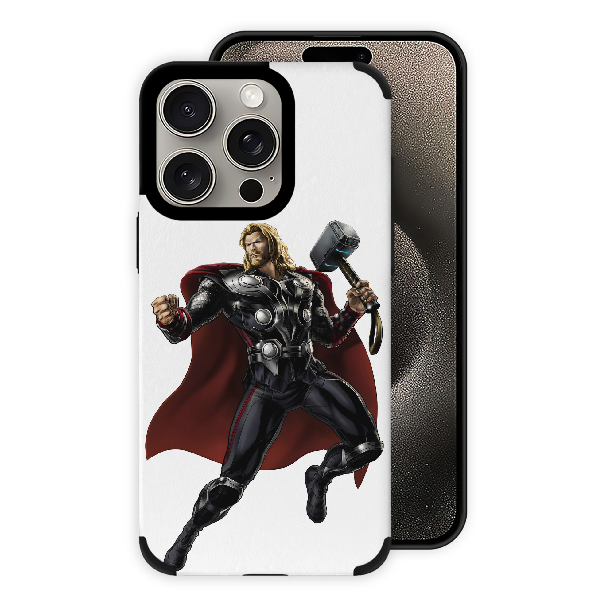 （画像用） アベンジャーズ The Avengers 【iPhone15ProMax対応】 PUレザー スマホケース 耐衝撃＆黄変防止