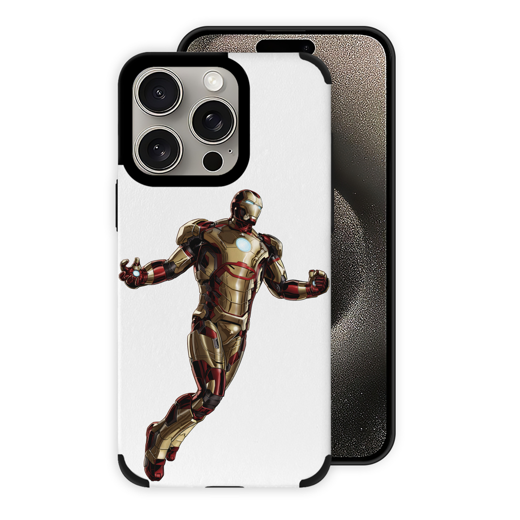 （画像用） アベンジャーズ The Avengers 【iPhone15ProMax対応】 PUレザー スマホケース 耐衝撃＆黄変防止