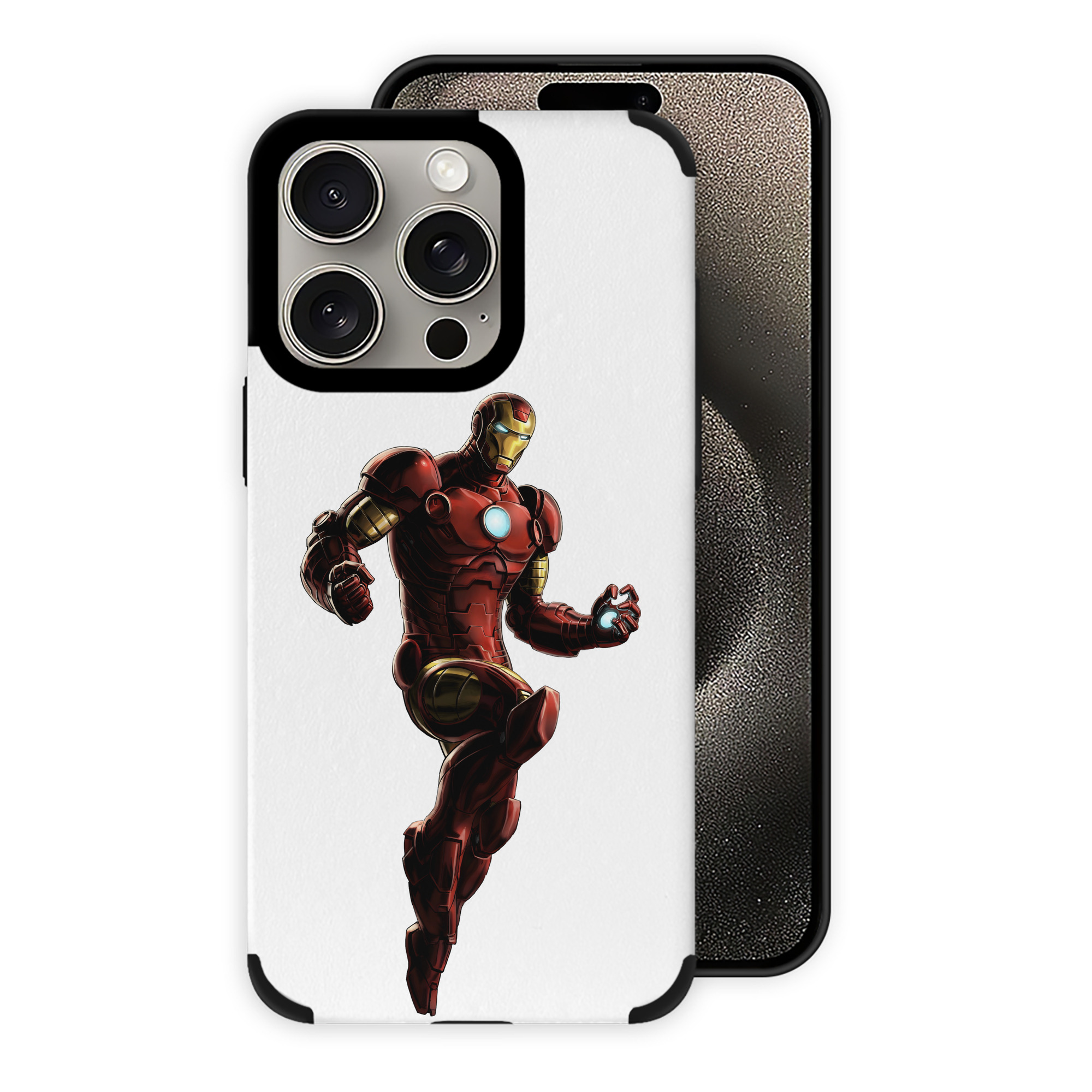 （画像用） アベンジャーズ The Avengers 【iPhone15ProMax対応】 PUレザー スマホケース 耐衝撃＆黄変防止