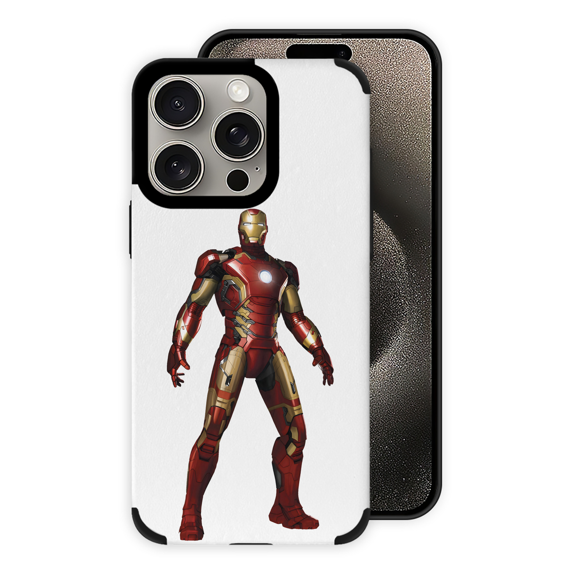 （画像用） アベンジャーズ The Avengers 【iPhone15ProMax対応】 PUレザー スマホケース 耐衝撃＆黄変防止