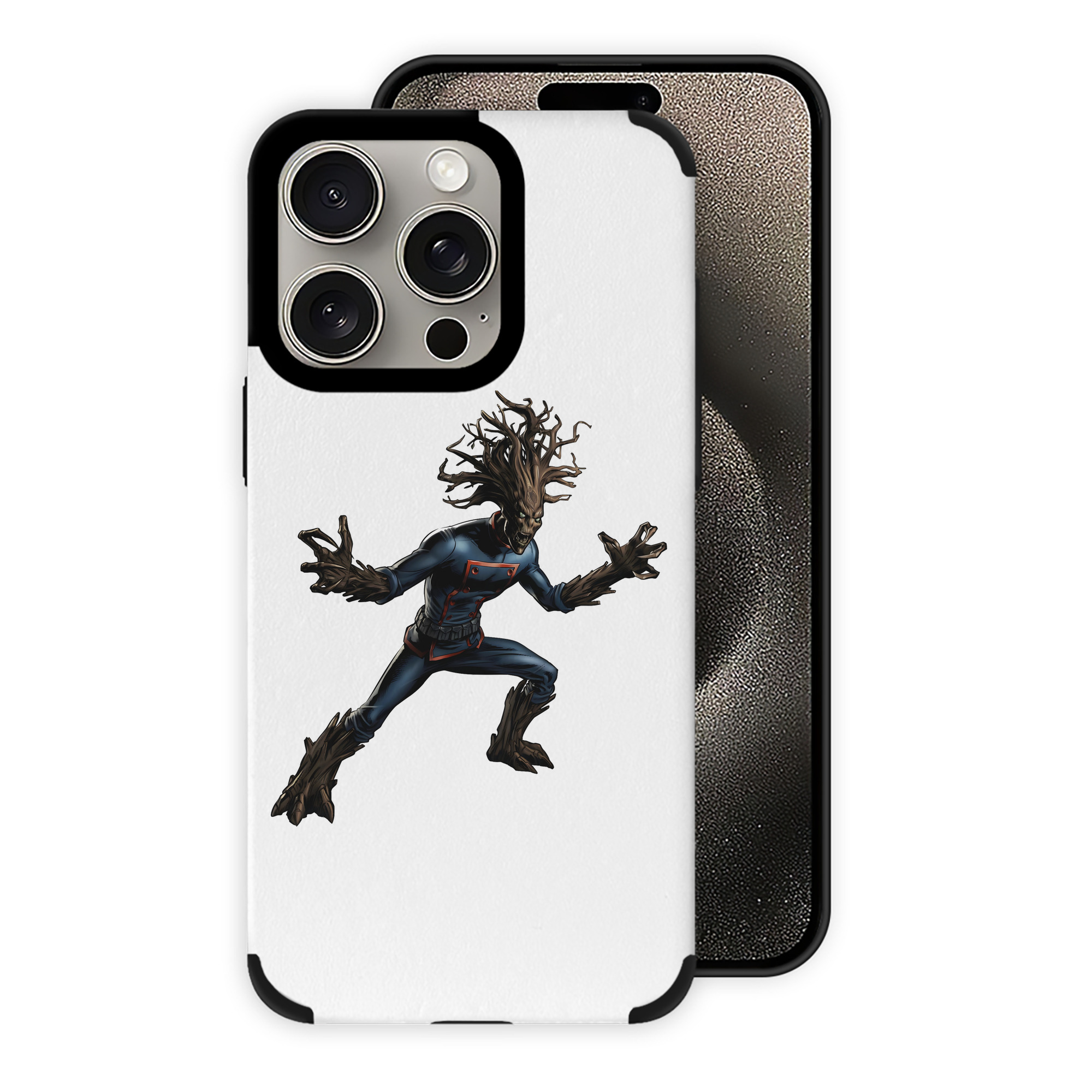 （画像用） アベンジャーズ The Avengers 【iPhone15ProMax対応】 PUレザー スマホケース 耐衝撃＆黄変防止