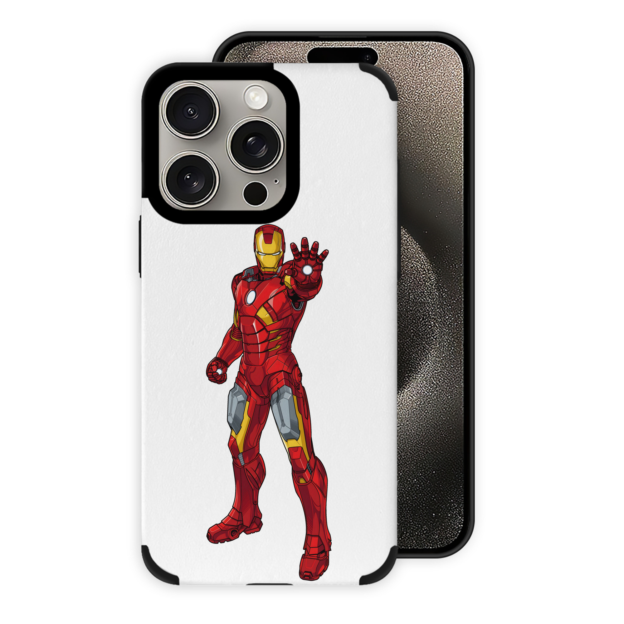 （画像用） アベンジャーズ The Avengers 【iPhone15ProMax対応】 PUレザー スマホケース 耐衝撃＆黄変防止