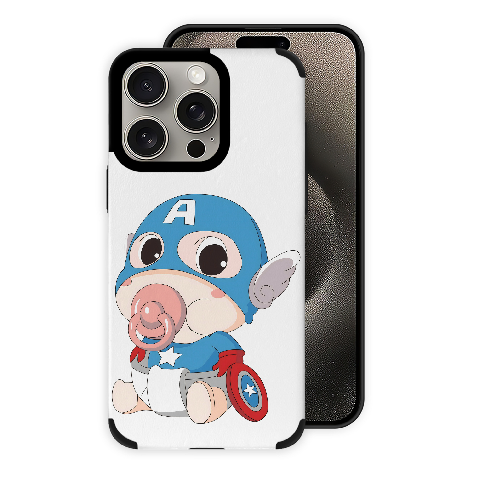 （画像用） アベンジャーズ The Avengers 【iPhone15ProMax対応】 PUレザー スマホケース 耐衝撃＆黄変防止