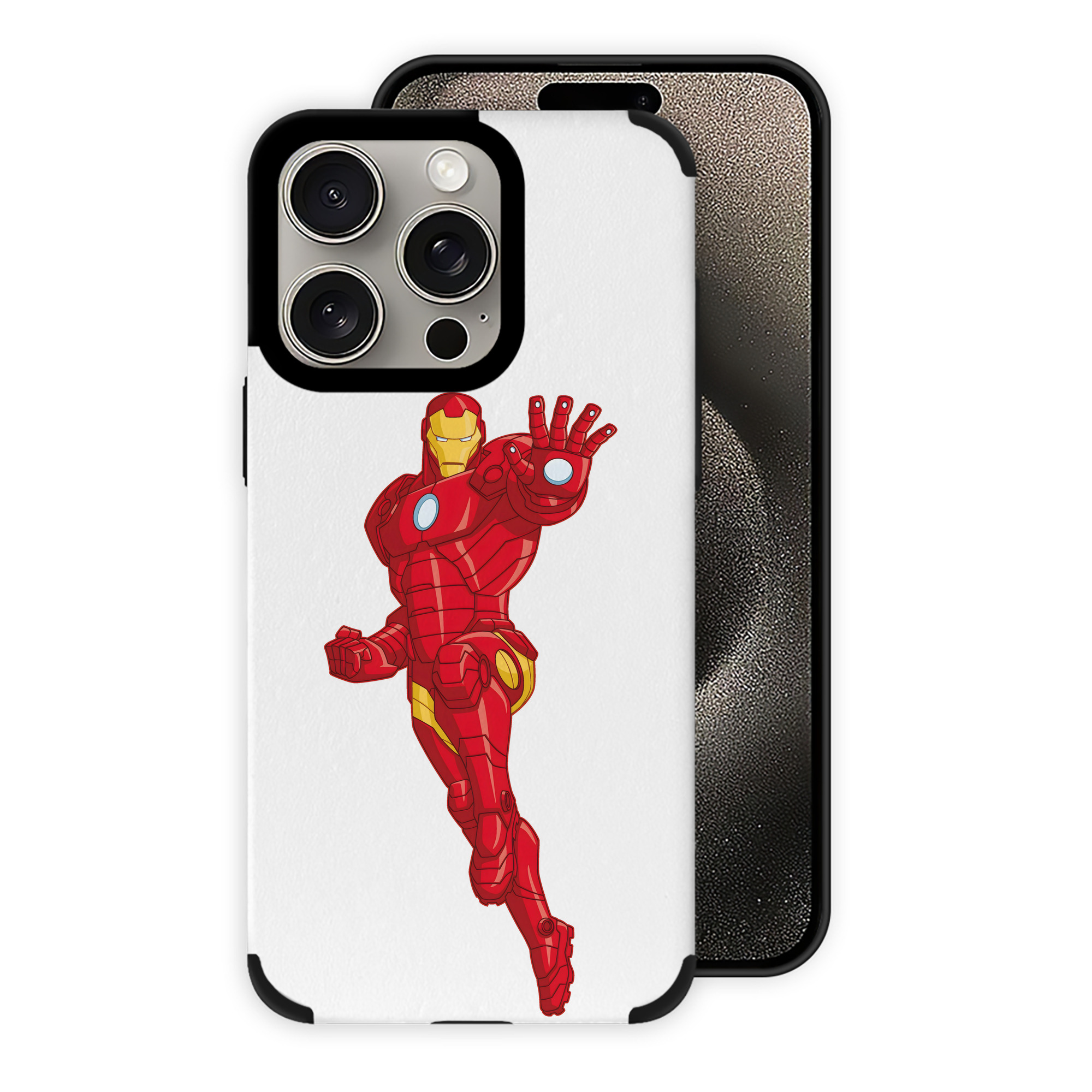 （画像用） アベンジャーズ The Avengers 【iPhone15ProMax対応】 PUレザー スマホケース 耐衝撃＆黄変防止