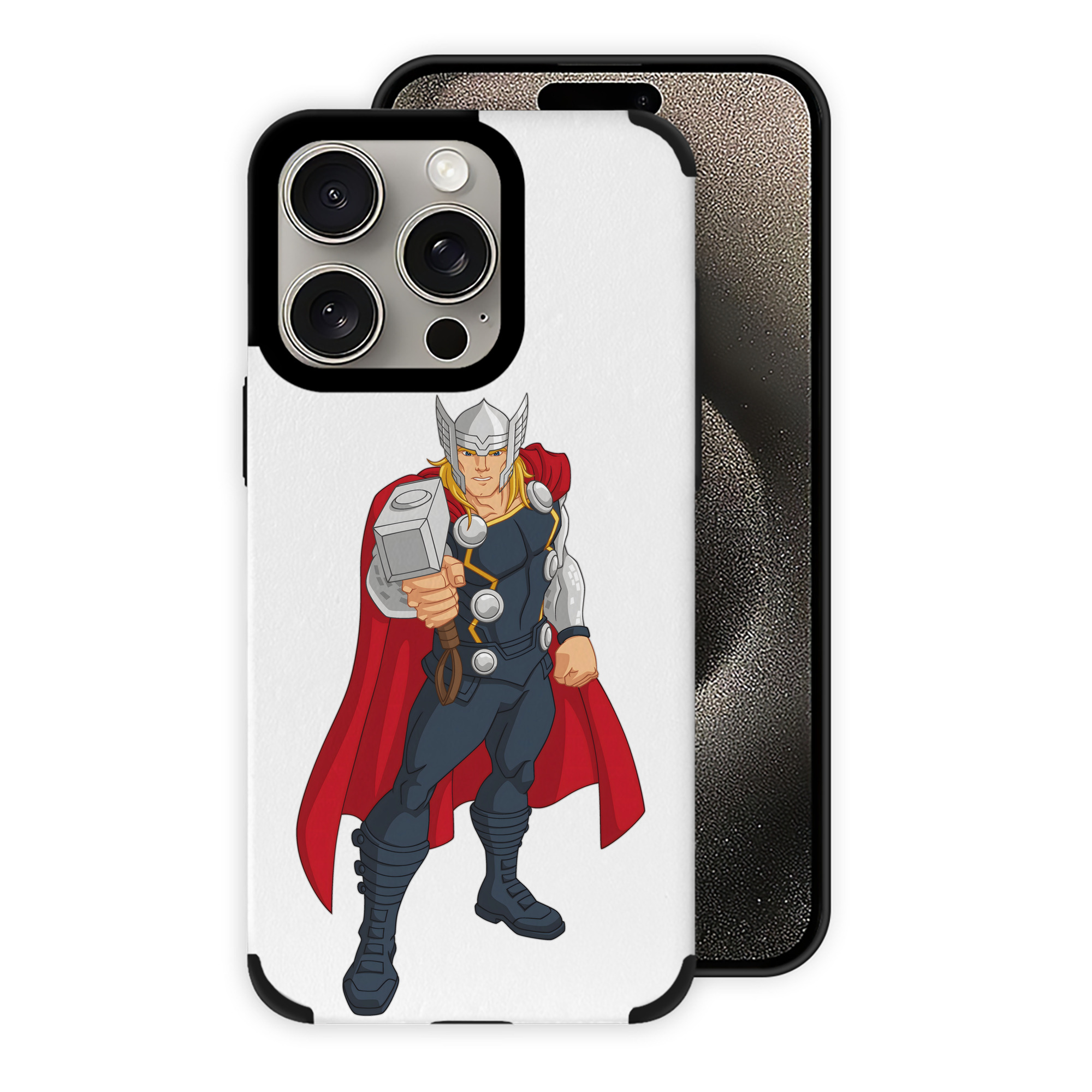 （画像用） アベンジャーズ The Avengers 【iPhone15ProMax対応】 PUレザー スマホケース 耐衝撃＆黄変防止