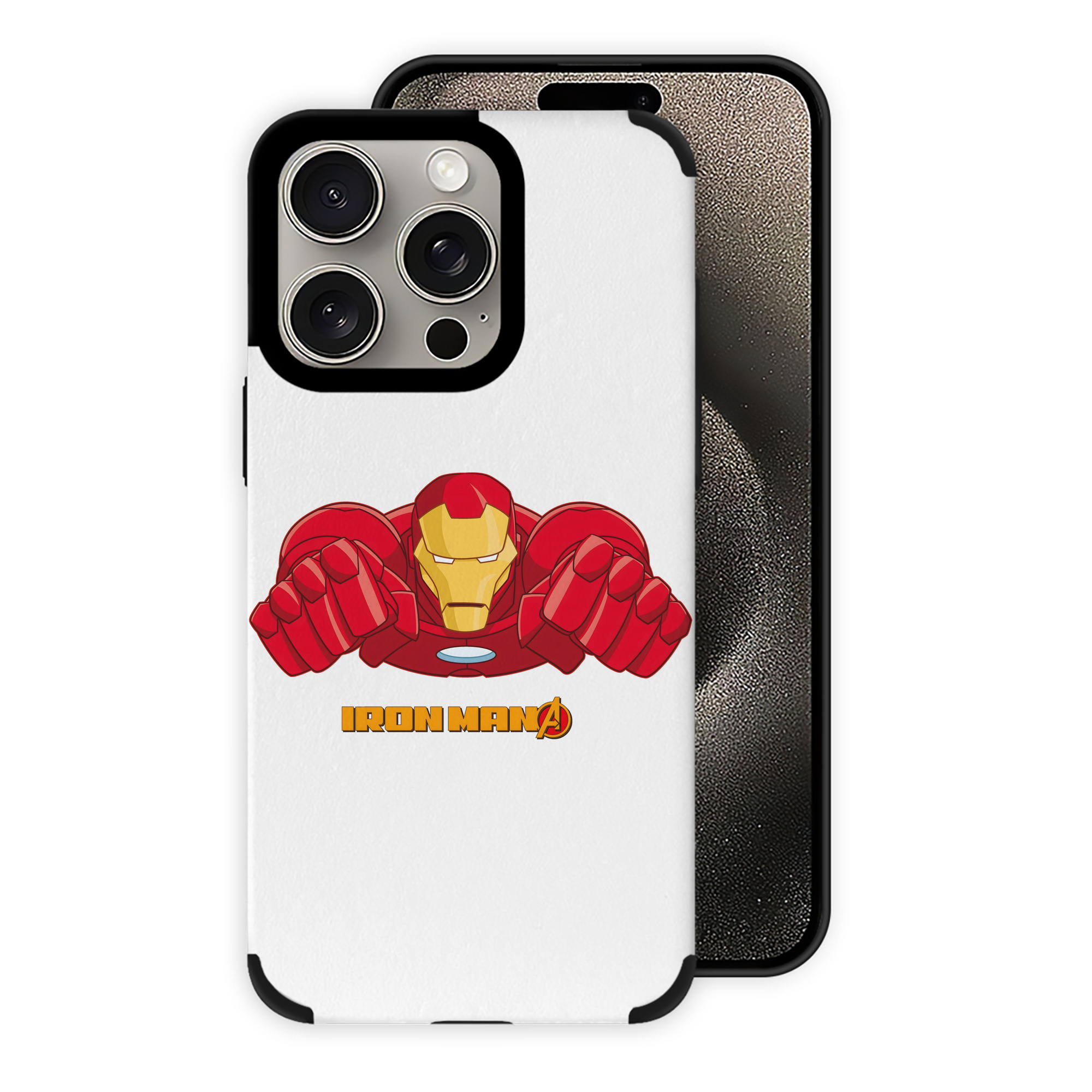 （画像用） アベンジャーズ The Avengers 【iPhone15ProMax対応】 PUレザー スマホケース 耐衝撃＆黄変防止