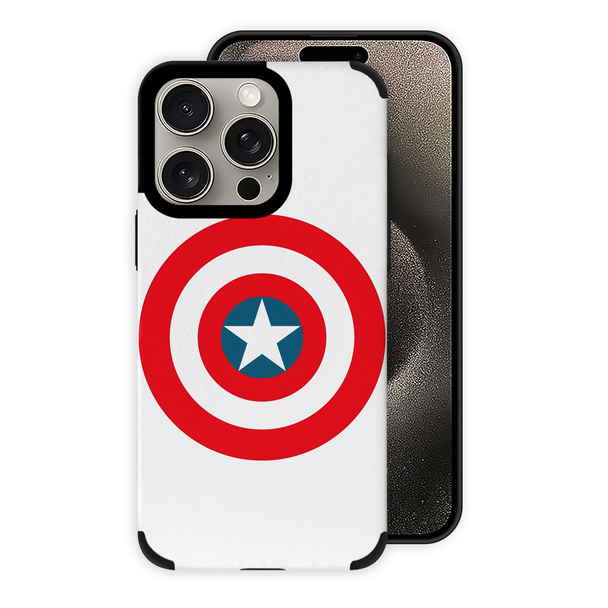 （画像用） アベンジャーズ The Avengers 【iPhone15ProMax対応】 PUレザー スマホケース 耐衝撃＆黄変防止