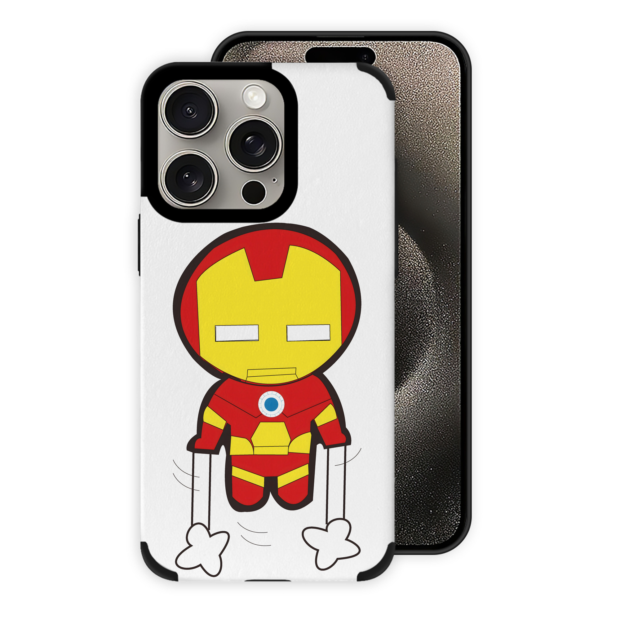 （画像用） アベンジャーズ The Avengers 【iPhone15ProMax対応】 PUレザー スマホケース 耐衝撃＆黄変防止