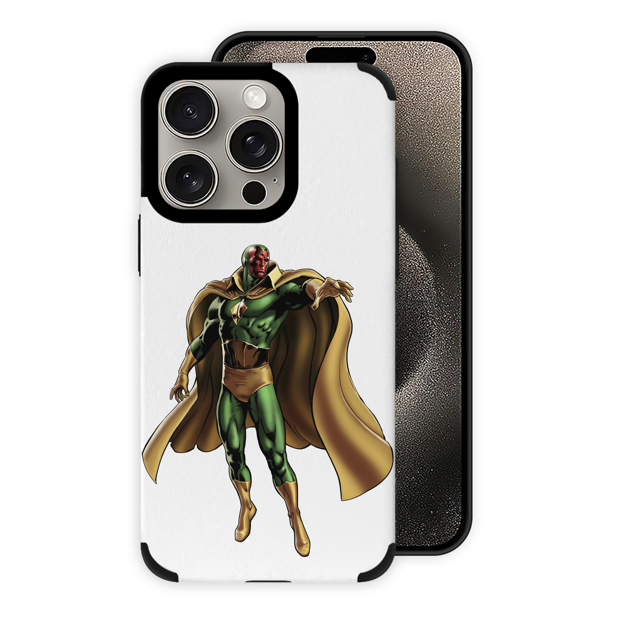 （画像用） アベンジャーズ The Avengers 【iPhone15ProMax対応】 PUレザー スマホケース 耐衝撃＆黄変防止