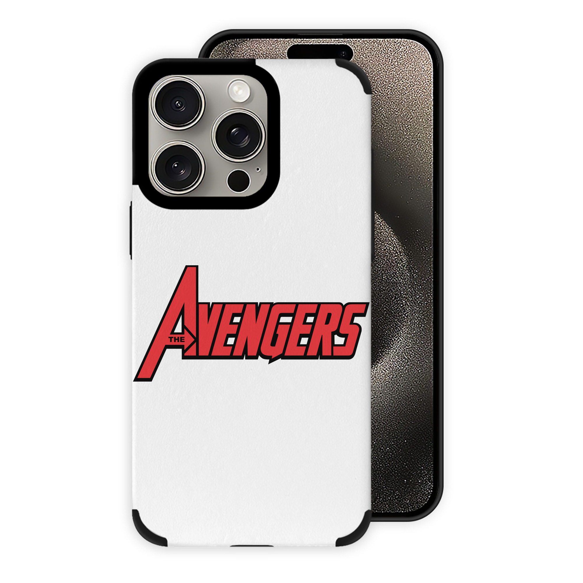 （画像用） アベンジャーズ The Avengers 【iPhone15ProMax対応】 PUレザー スマホケース 耐衝撃＆黄変防止