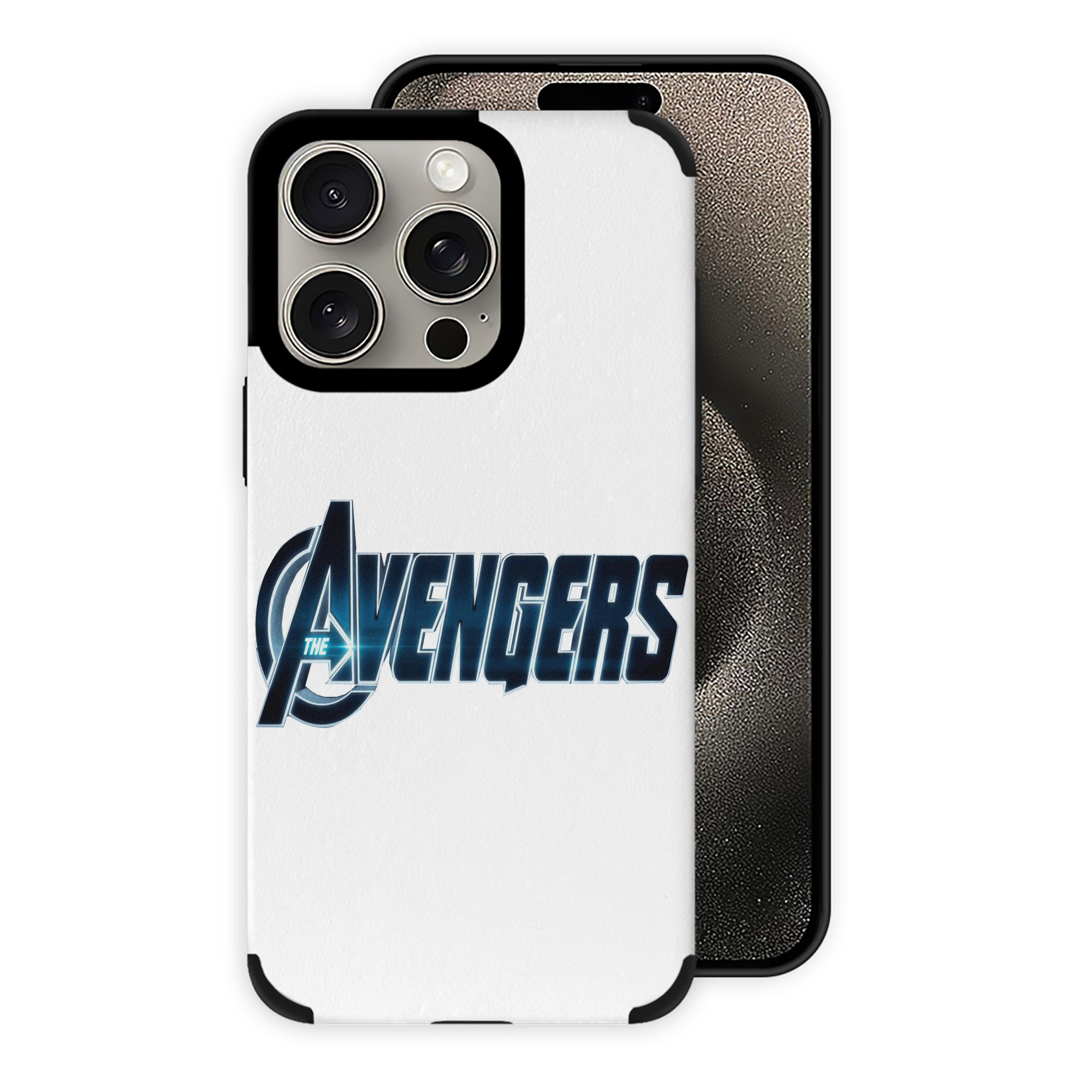 （画像用） アベンジャーズ The Avengers 【iPhone15ProMax対応】 PUレザー スマホケース 耐衝撃＆黄変防止