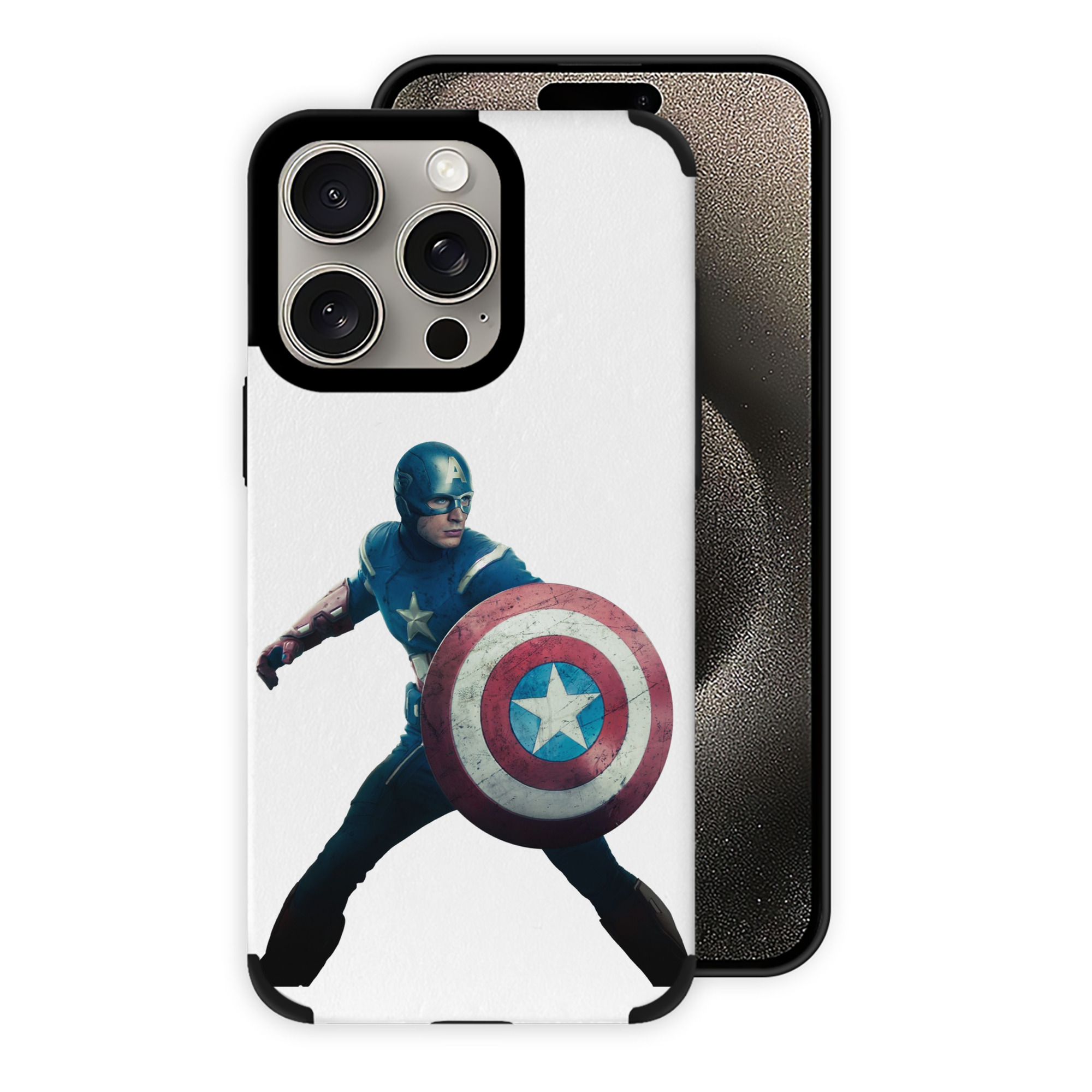 （画像用） アベンジャーズ The Avengers 【iPhone15ProMax対応】 PUレザー スマホケース 耐衝撃＆黄変防止