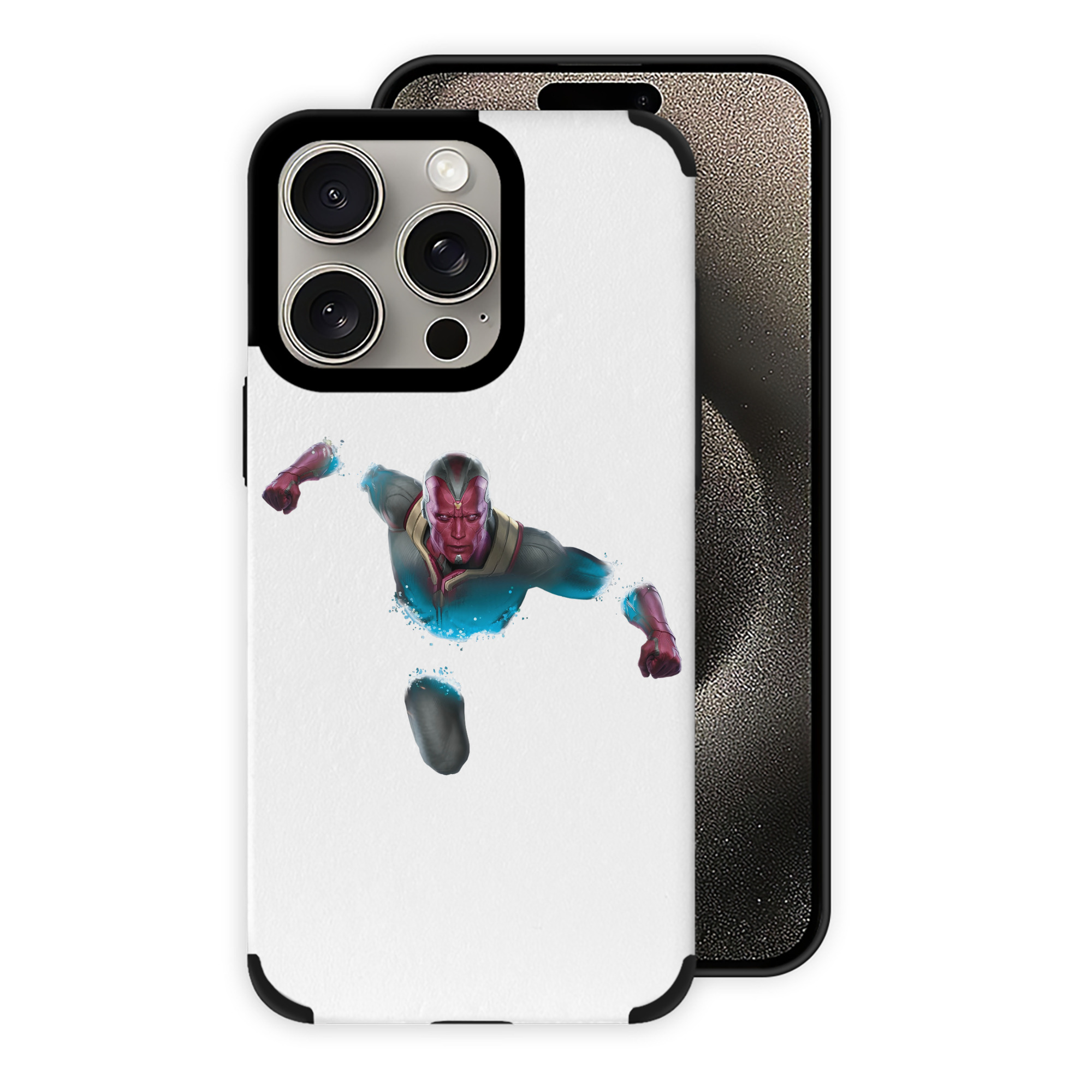 （画像用） アベンジャーズ The Avengers 【iPhone15ProMax対応】 PUレザー スマホケース 耐衝撃＆黄変防止