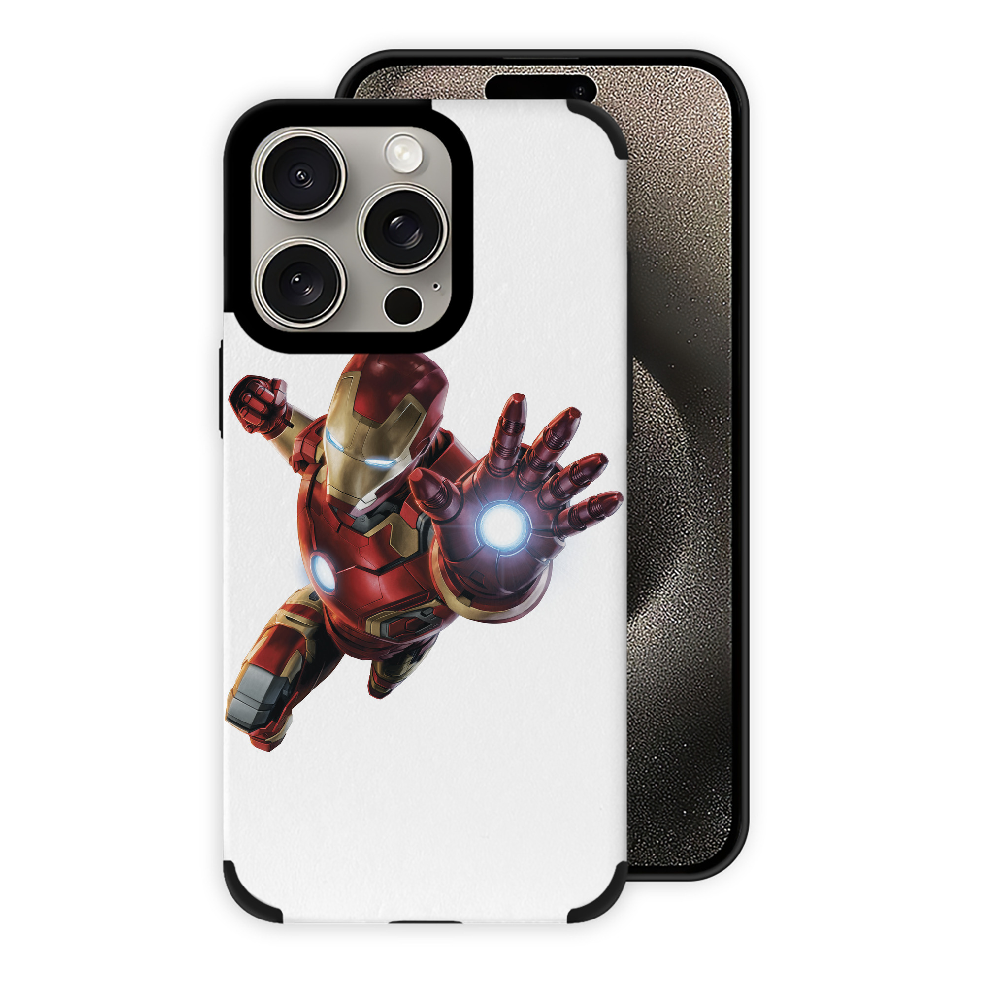 （画像用） アベンジャーズ The Avengers 【iPhone15ProMax対応】 PUレザー スマホケース 耐衝撃＆黄変防止