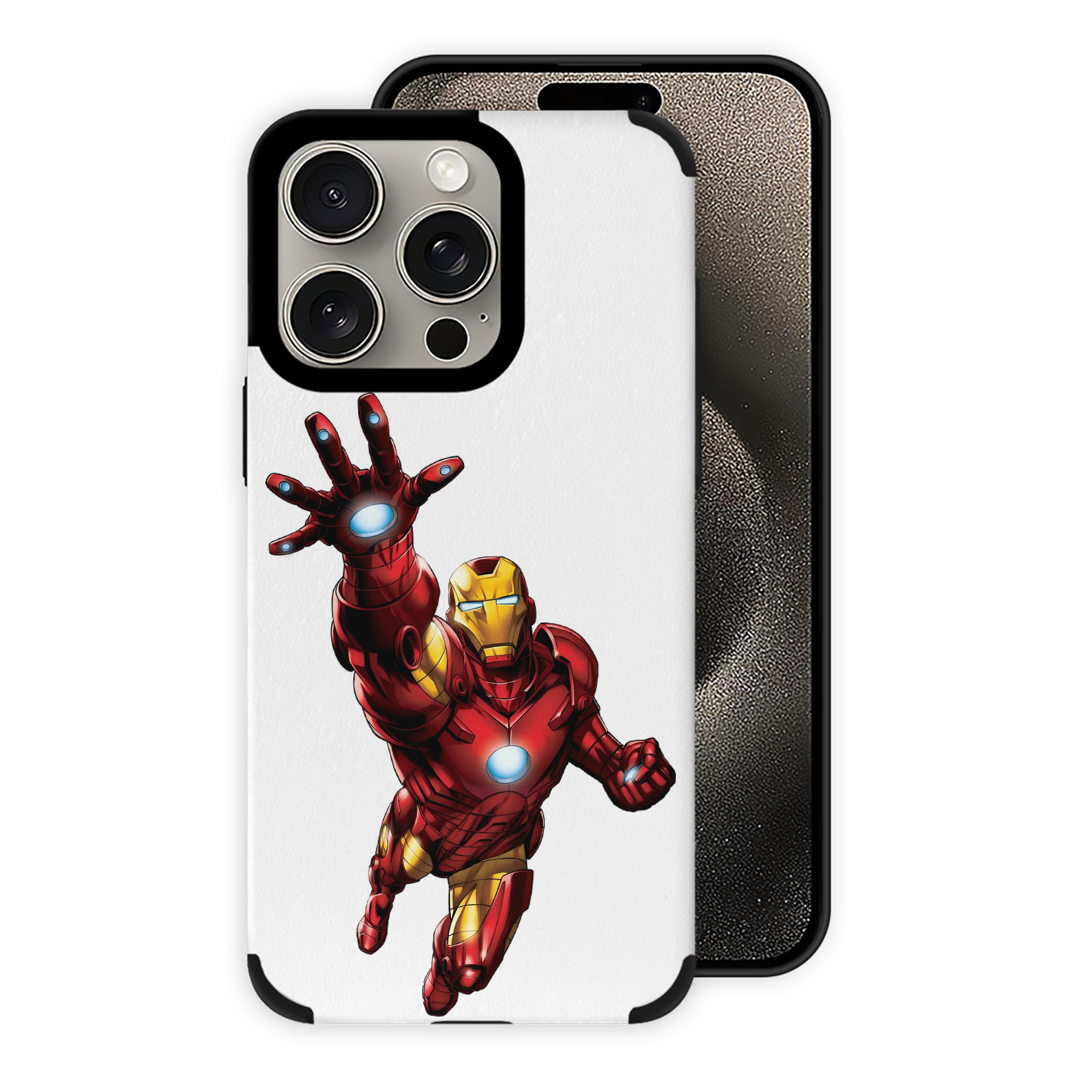 （画像用） アベンジャーズ The Avengers 【iPhone15ProMax対応】 PUレザー スマホケース 耐衝撃＆黄変防止