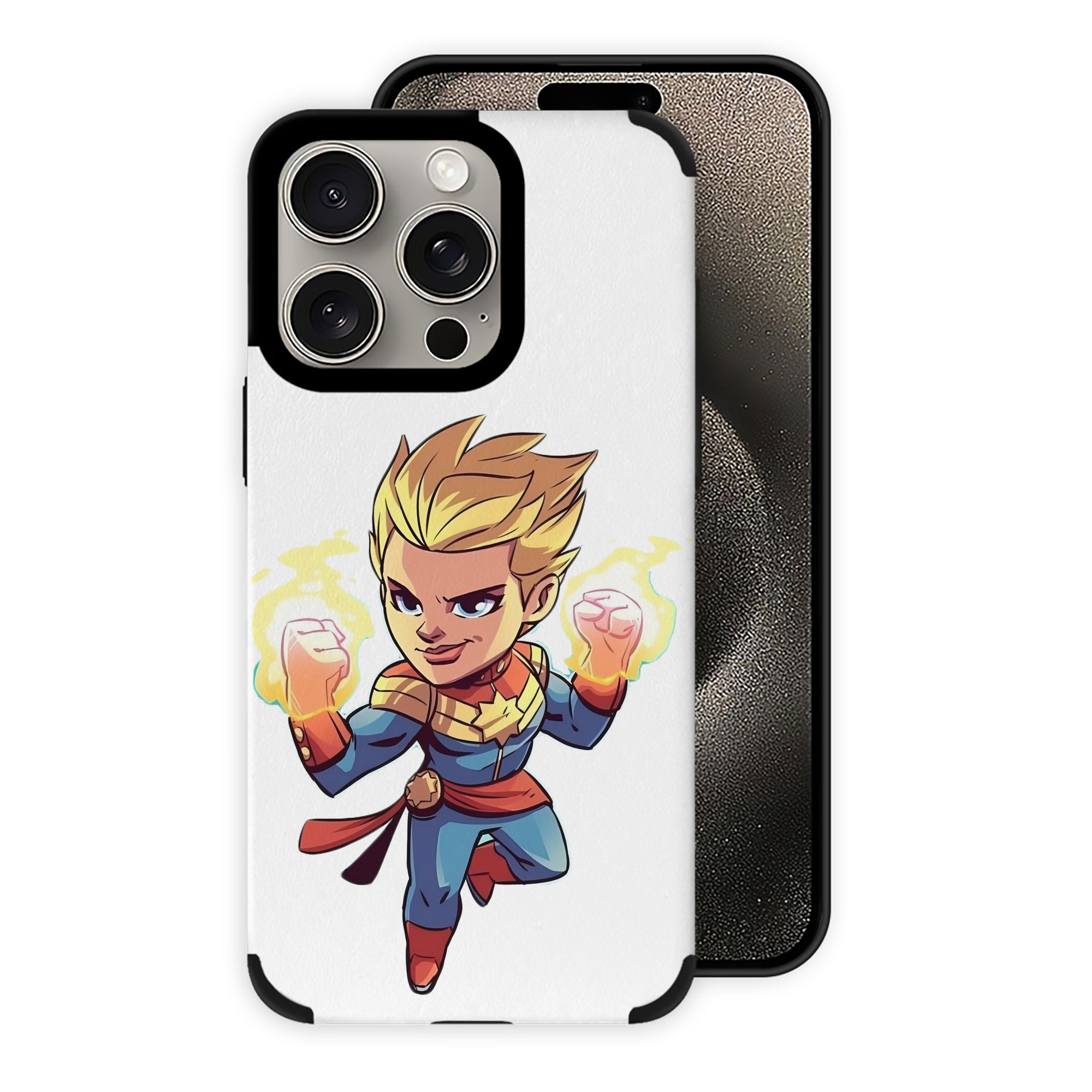 （画像用） アベンジャーズ The Avengers 【iPhone15ProMax対応】 PUレザー スマホケース 耐衝撃＆黄変防止