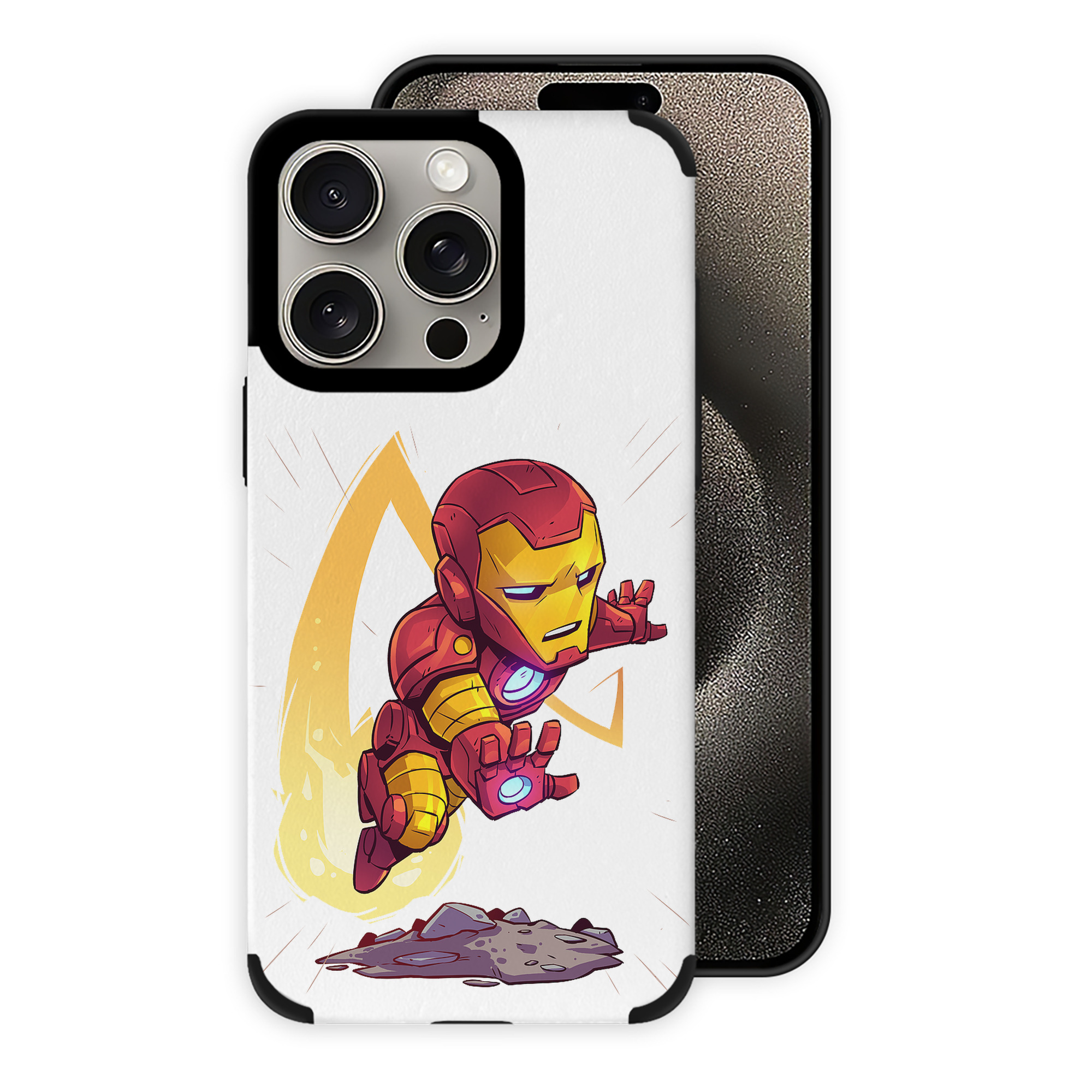 （画像用） アベンジャーズ The Avengers 【iPhone15ProMax対応】 PUレザー スマホケース 耐衝撃＆黄変防止