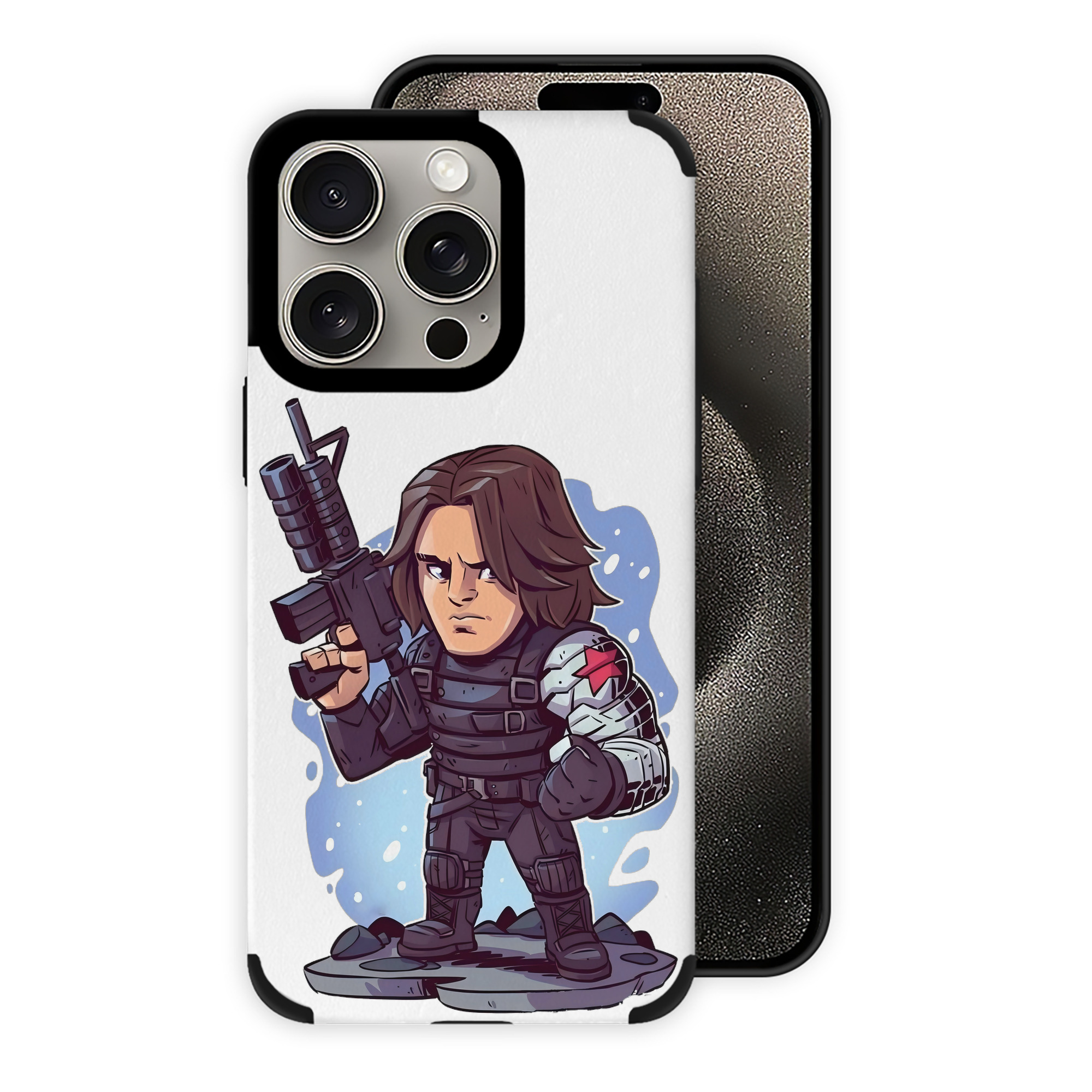 （画像用） アベンジャーズ The Avengers 【iPhone15ProMax対応】 PUレザー スマホケース 耐衝撃＆黄変防止