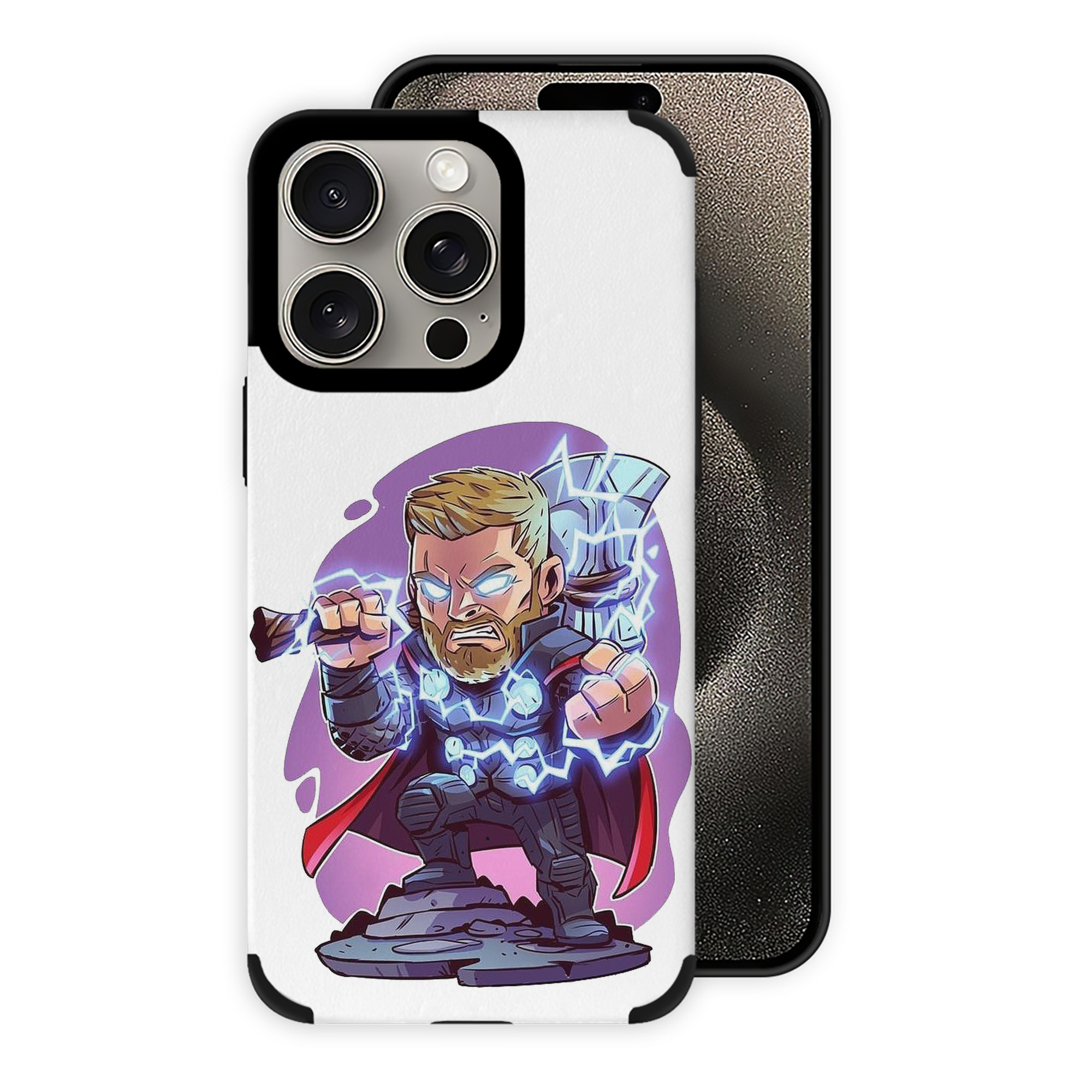 （画像用） アベンジャーズ The Avengers 【iPhone15ProMax対応】 PUレザー スマホケース 耐衝撃＆黄変防止