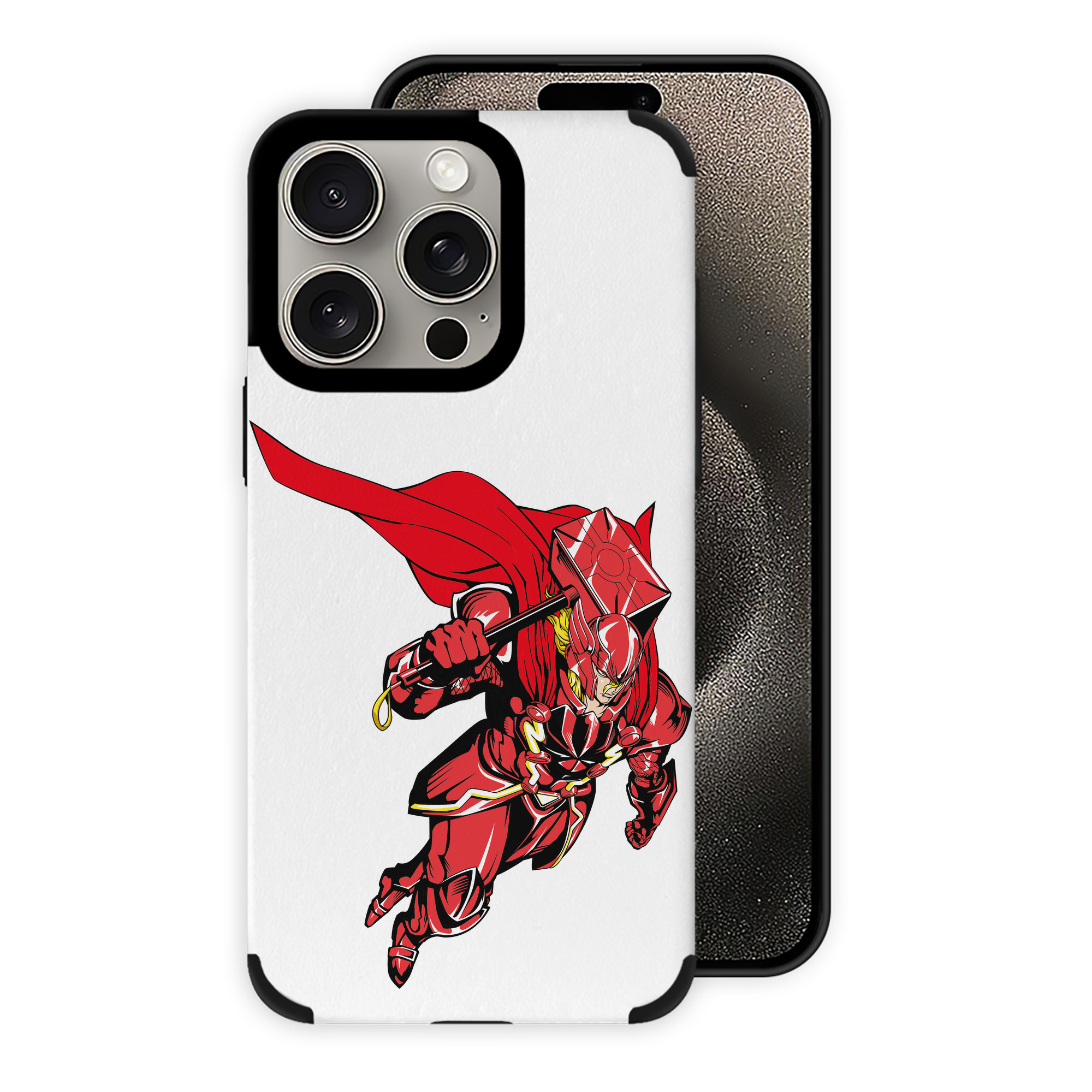 （画像用） アベンジャーズ The Avengers 【iPhone15ProMax対応】 PUレザー スマホケース 耐衝撃＆黄変防止