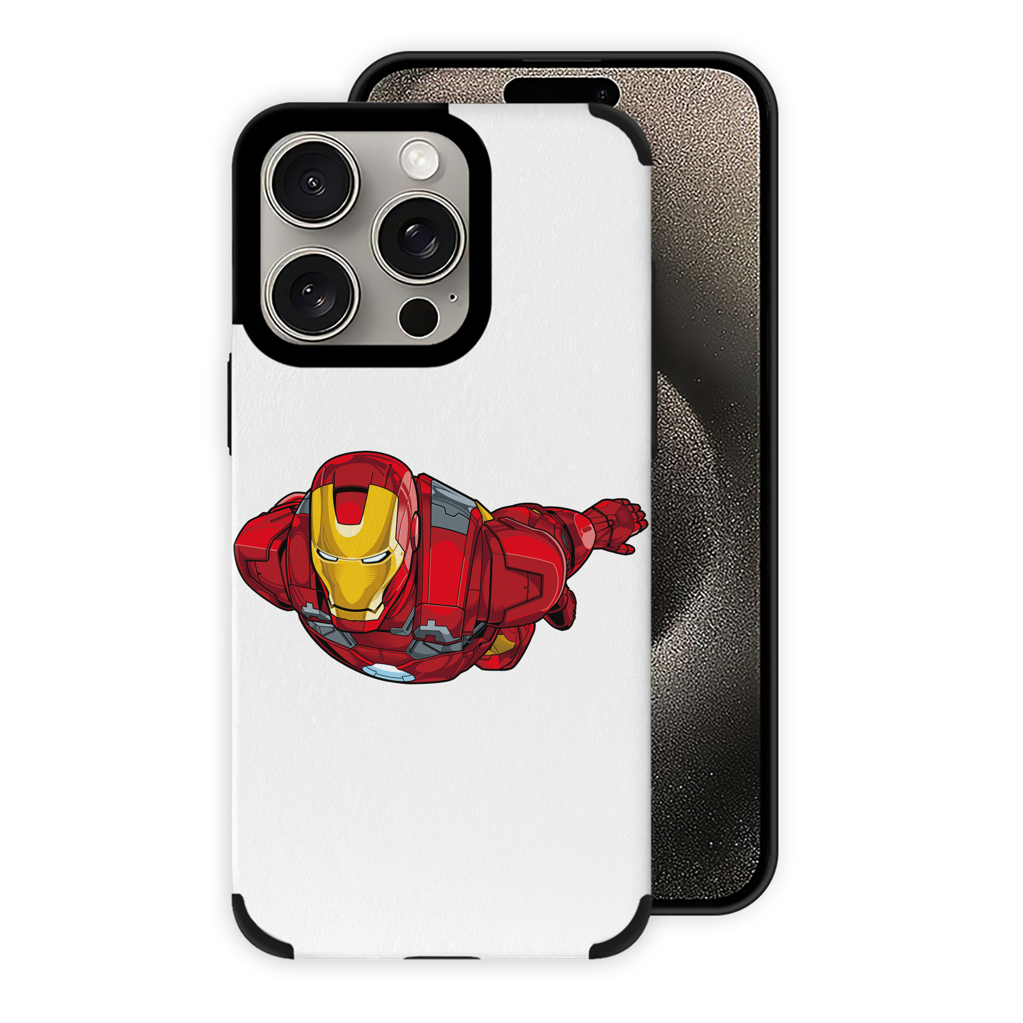 （画像用） アベンジャーズ The Avengers 【iPhone15ProMax対応】 PUレザー スマホケース 耐衝撃＆黄変防止