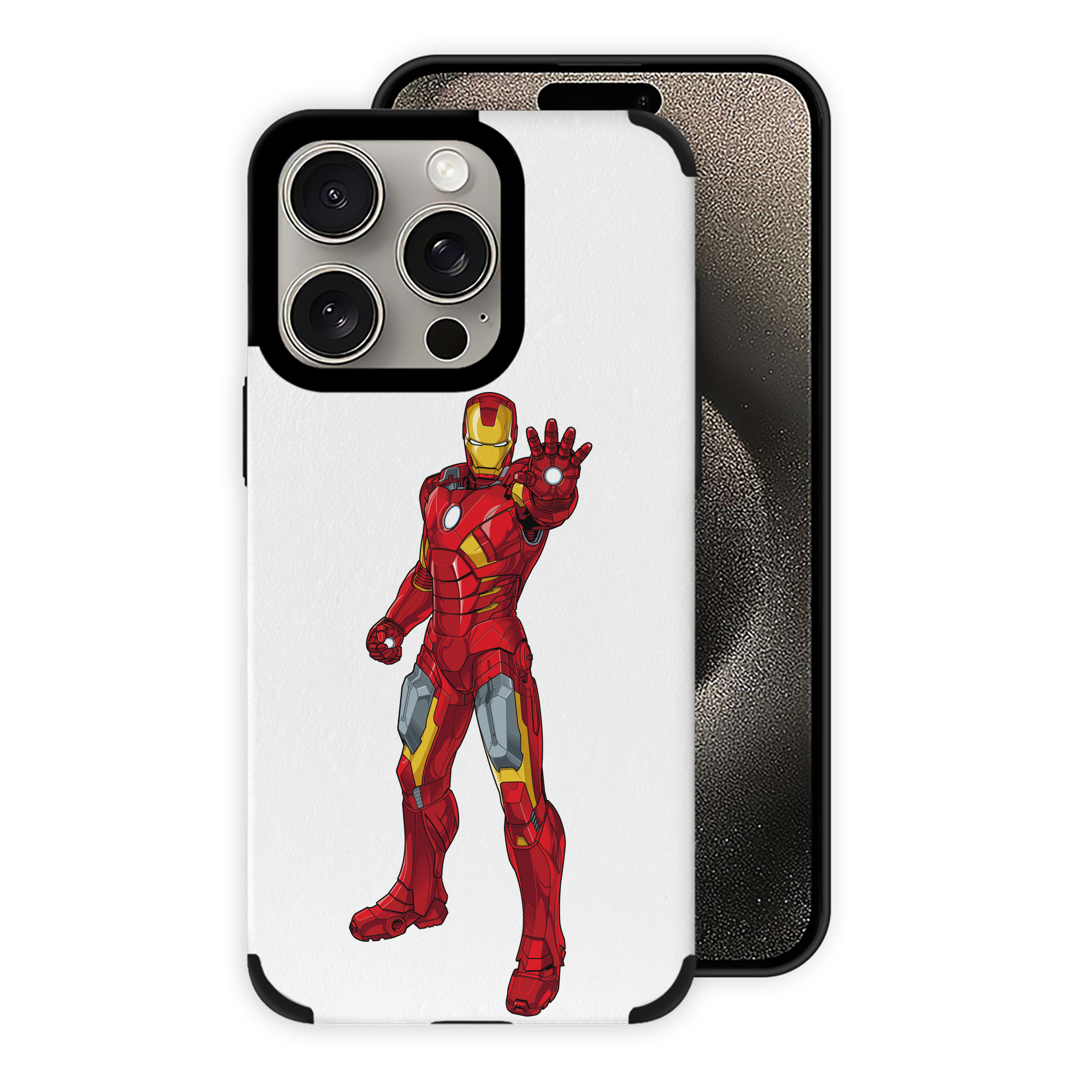 （画像用） アベンジャーズ The Avengers 【iPhone15ProMax対応】 PUレザー スマホケース 耐衝撃＆黄変防止