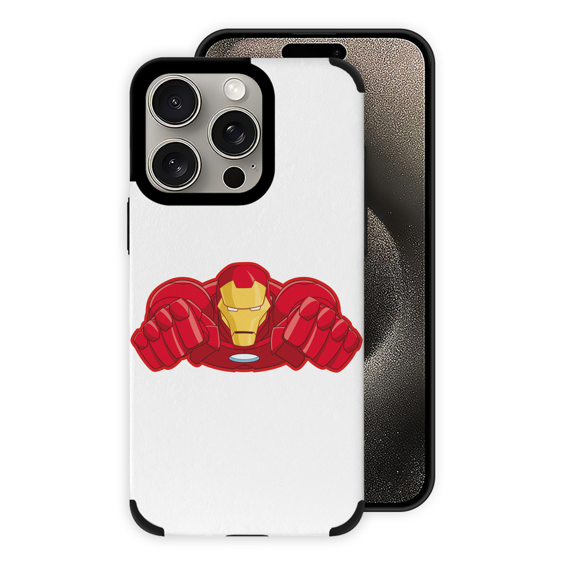 （画像用） アベンジャーズ The Avengers 【iPhone15ProMax対応】 PUレザー スマホケース 耐衝撃＆黄変防止