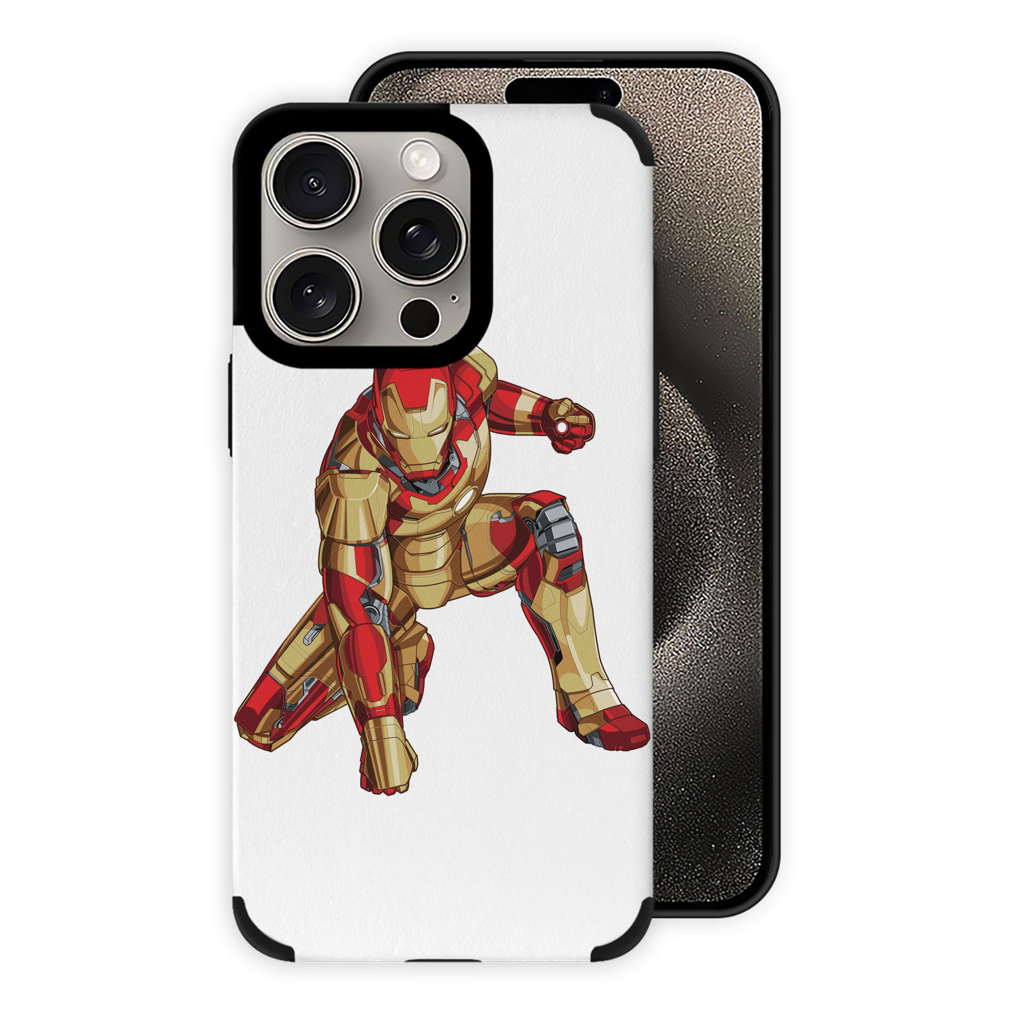 （画像用） アベンジャーズ The Avengers 【iPhone15ProMax対応】 PUレザー スマホケース 耐衝撃＆黄変防止
