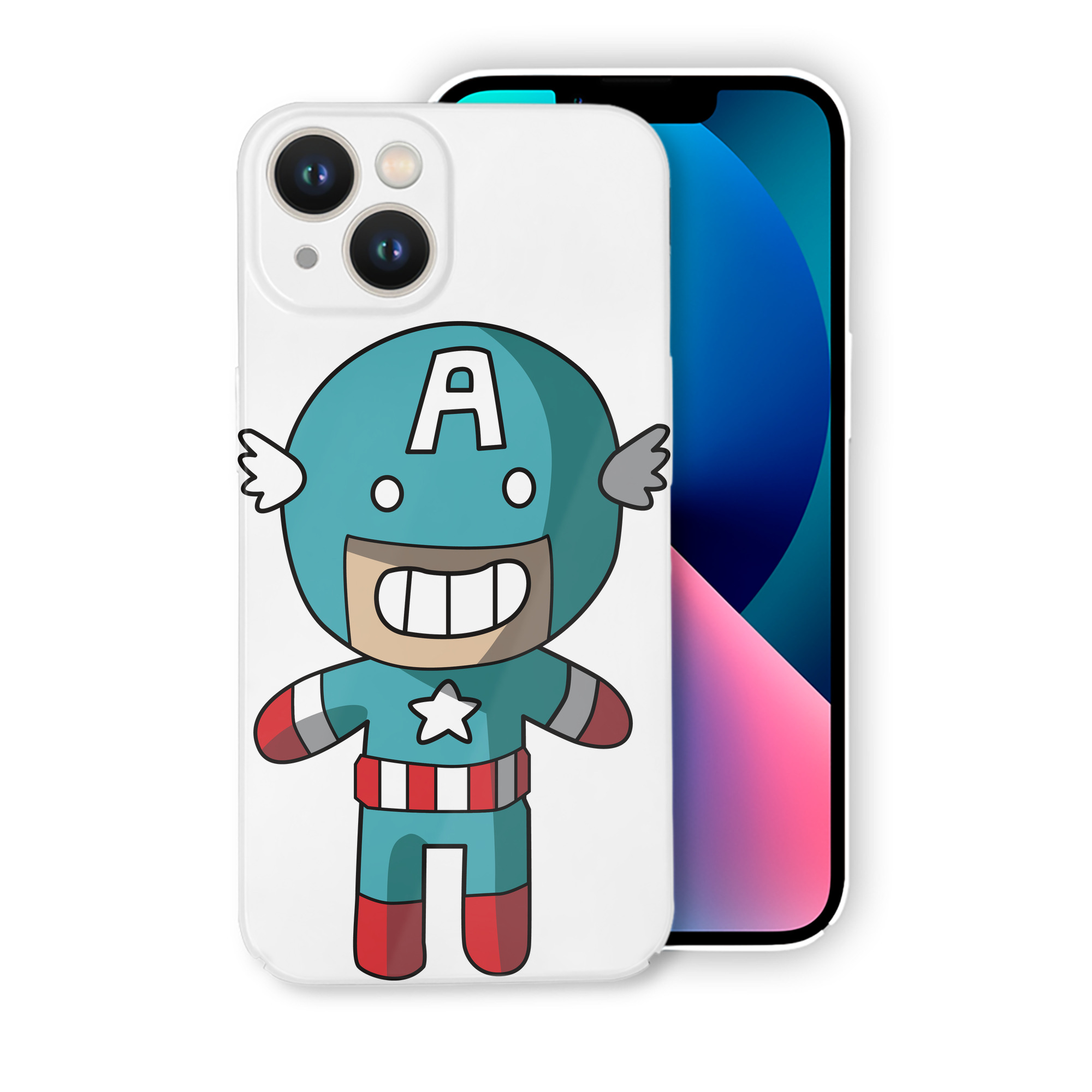（画像用） アベンジャーズ The Avengers 【iPhone 14シリーズ対応】ハードケース
