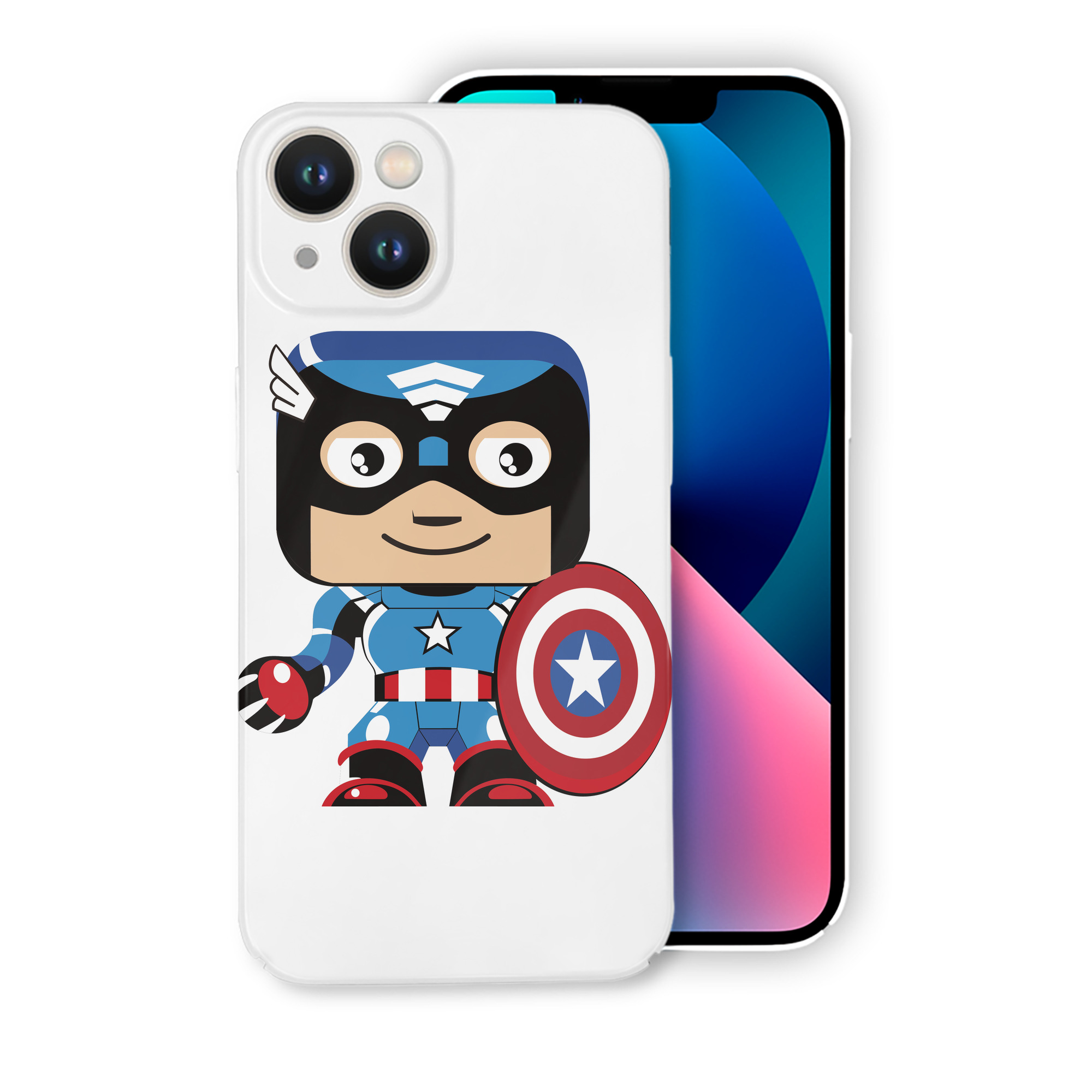 （画像用） アベンジャーズ The Avengers 【iPhone 14シリーズ対応】ハードケース