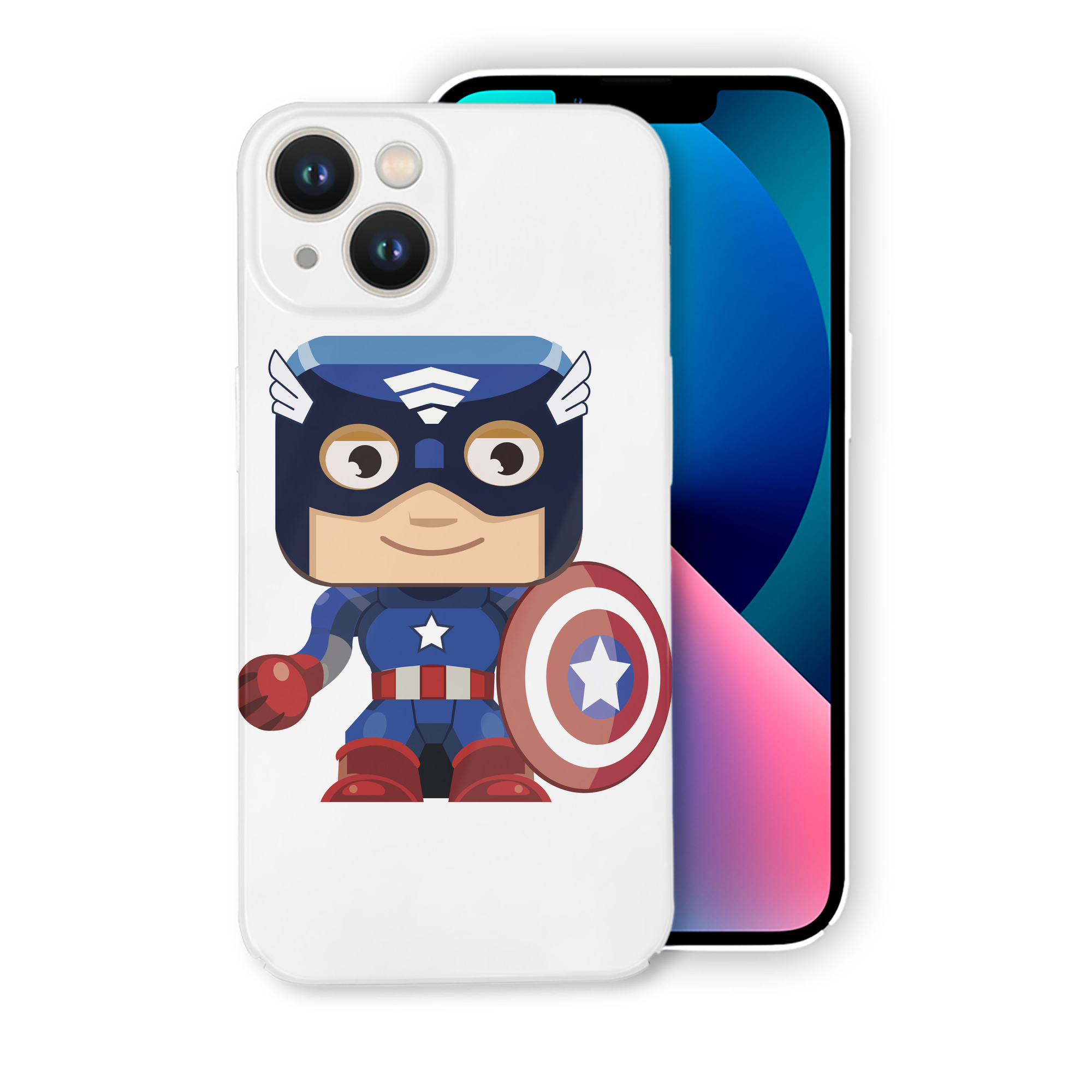 （画像用） アベンジャーズ The Avengers 【iPhone 14シリーズ対応】ハードケース