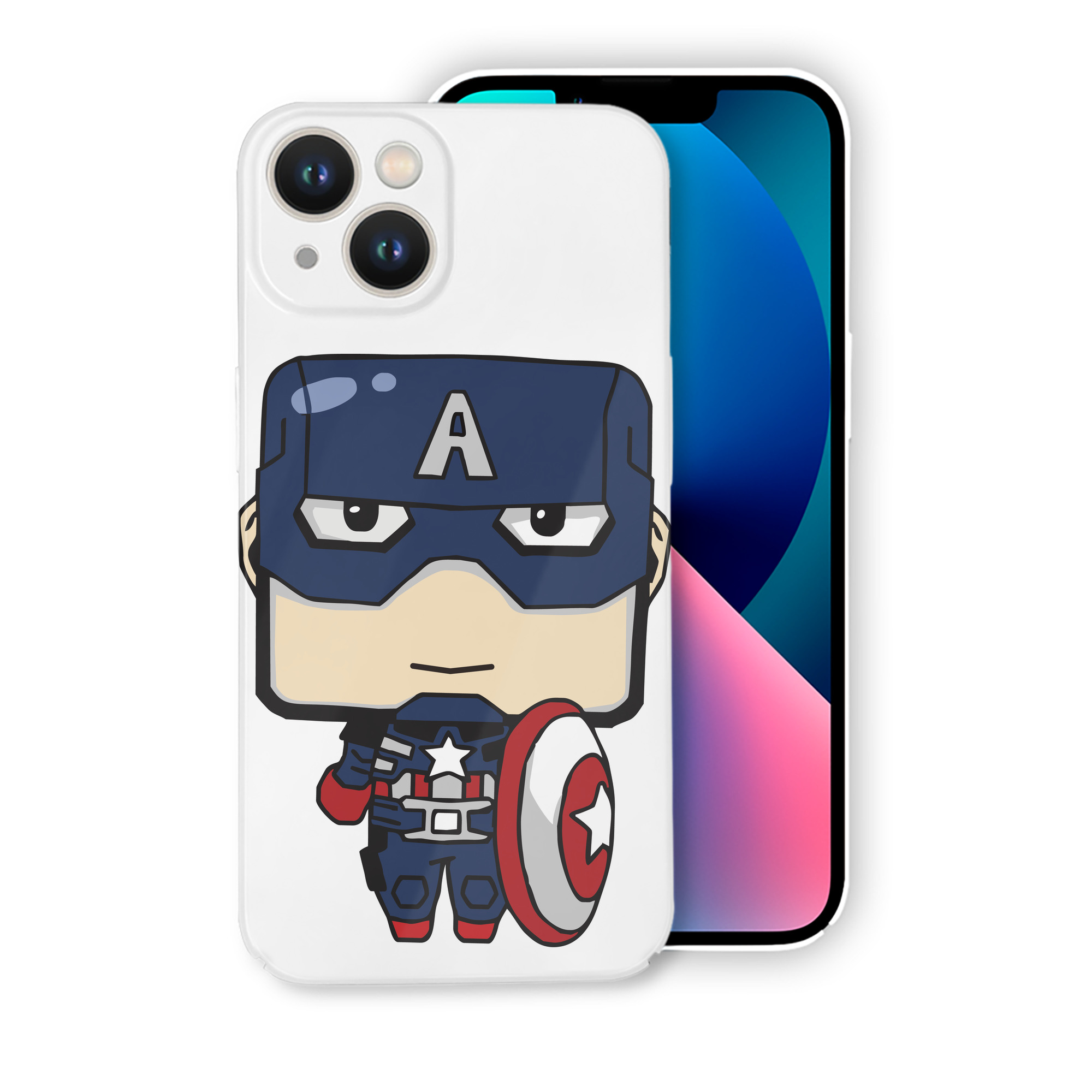 （画像用） アベンジャーズ The Avengers 【iPhone 14シリーズ対応】ハードケース