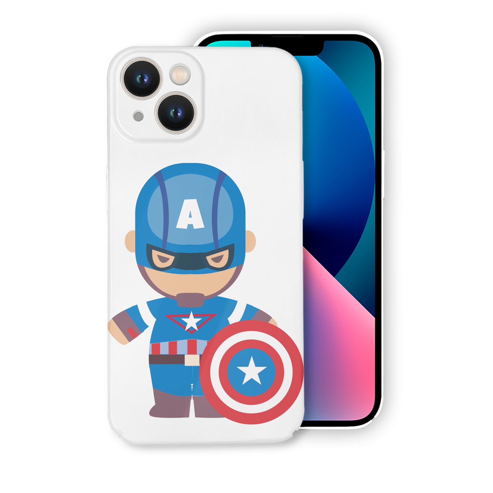 （画像用） アベンジャーズ The Avengers 【iPhone 14シリーズ対応】ハードケース