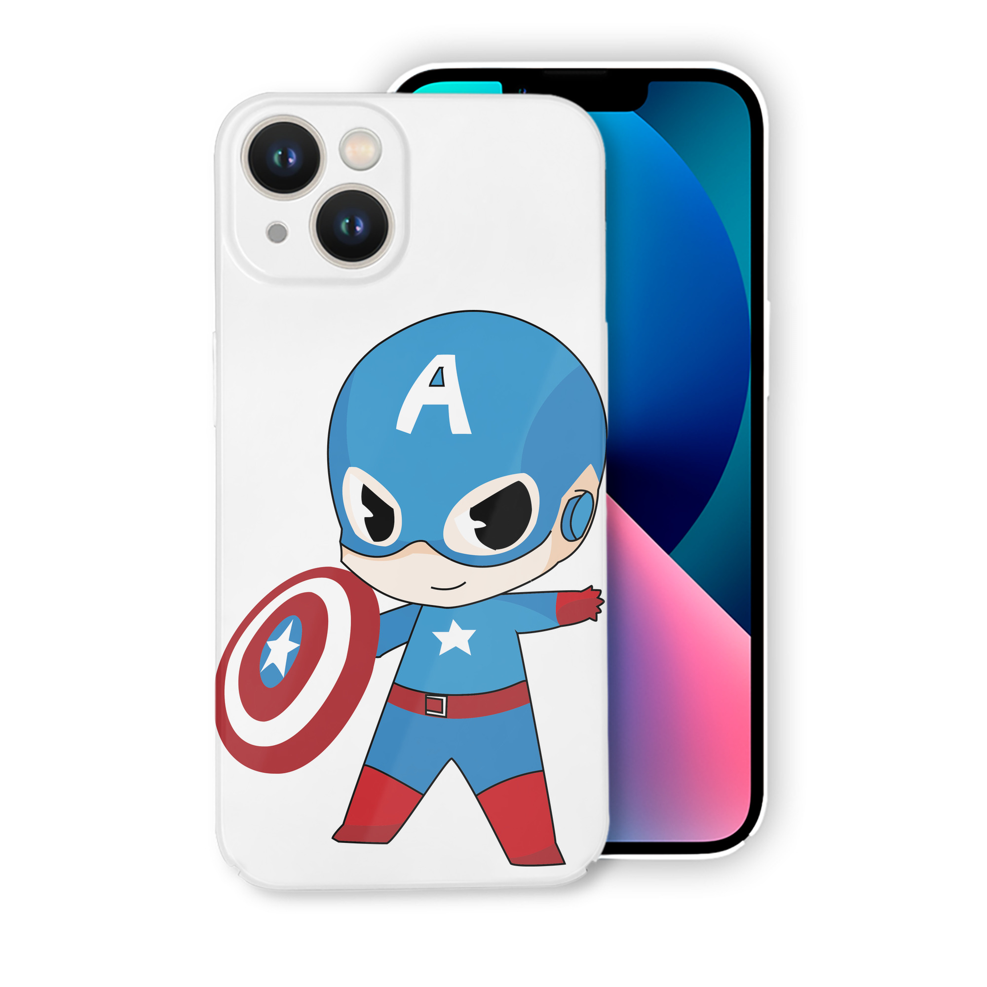 （画像用） アベンジャーズ The Avengers 【iPhone 14シリーズ対応】ハードケース