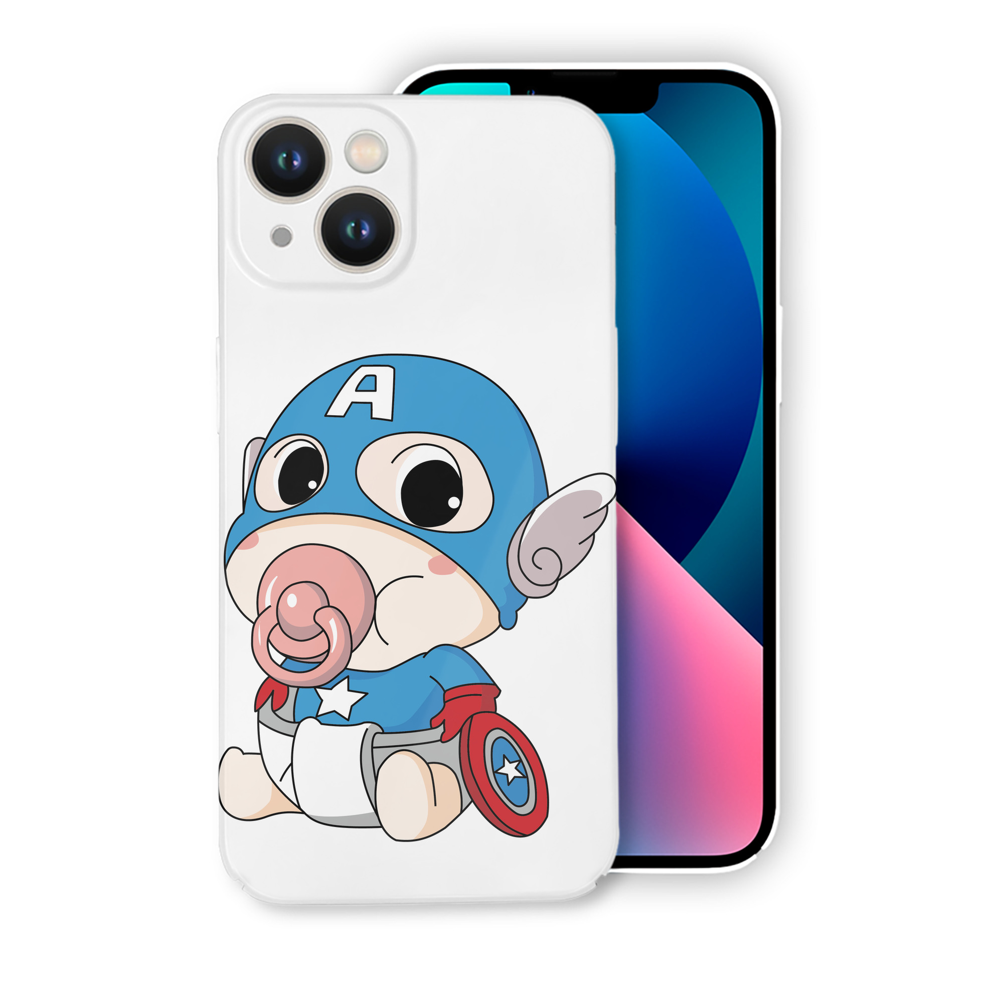 （画像用） アベンジャーズ The Avengers 【iPhone 14シリーズ対応】ハードケース
