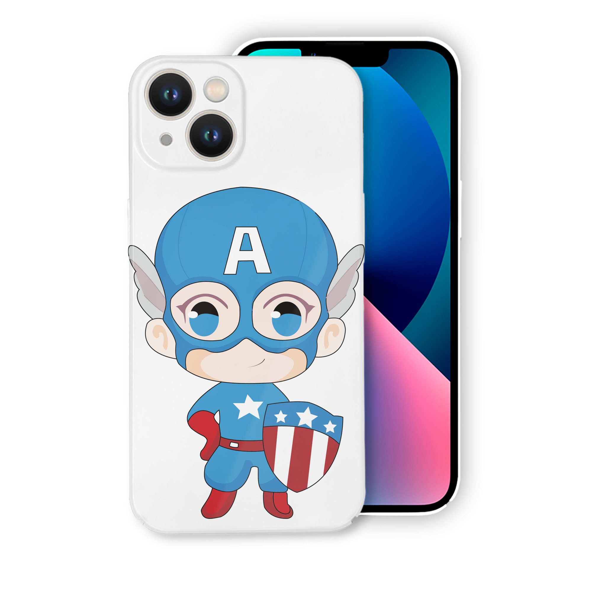（画像用） アベンジャーズ The Avengers 【iPhone 14シリーズ対応】ハードケース