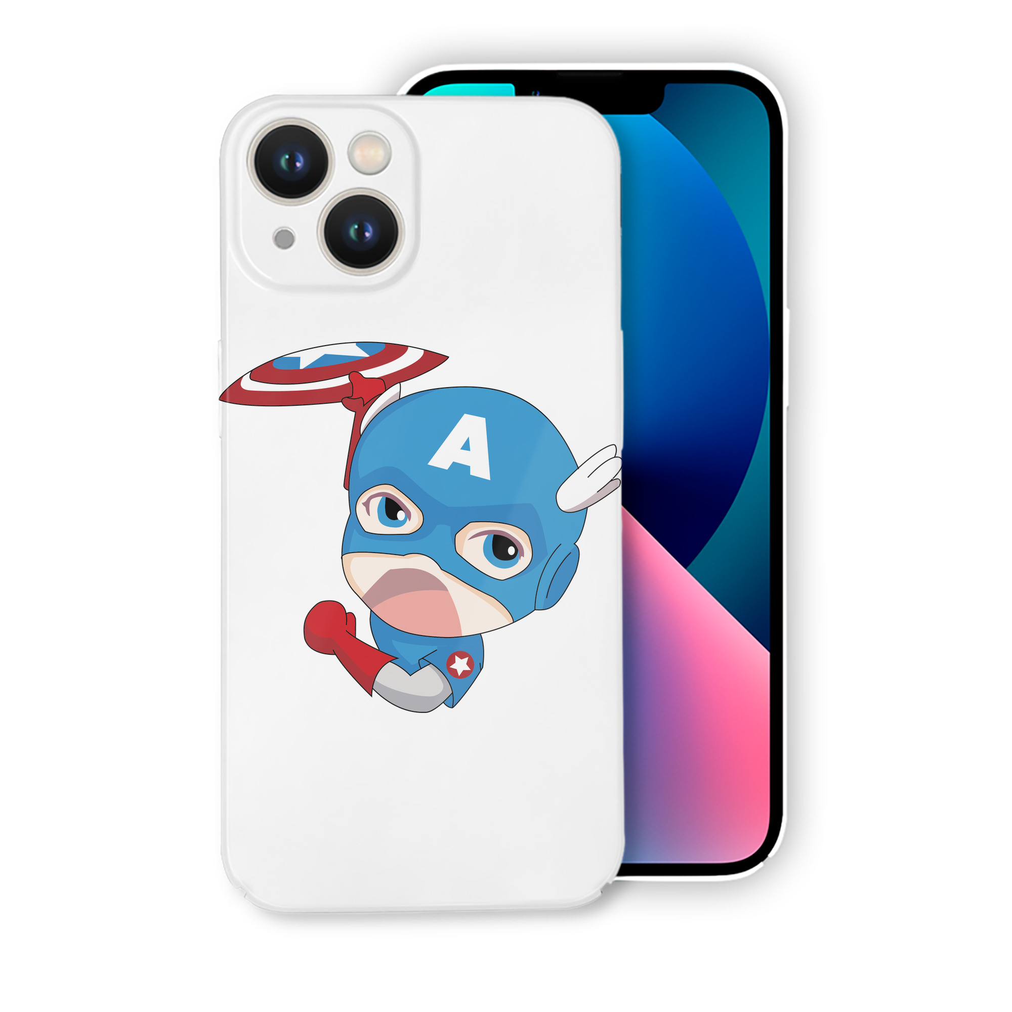（画像用） アベンジャーズ The Avengers 【iPhone 14シリーズ対応】ハードケース