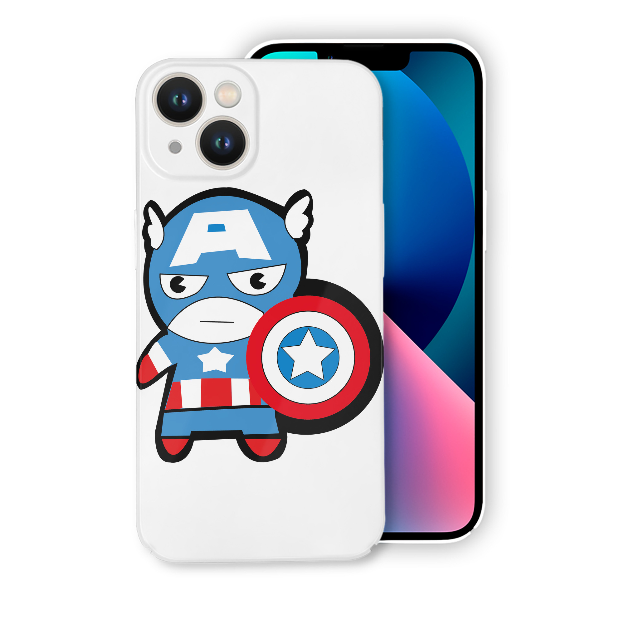 （画像用） アベンジャーズ The Avengers 【iPhone 14シリーズ対応】ハードケース