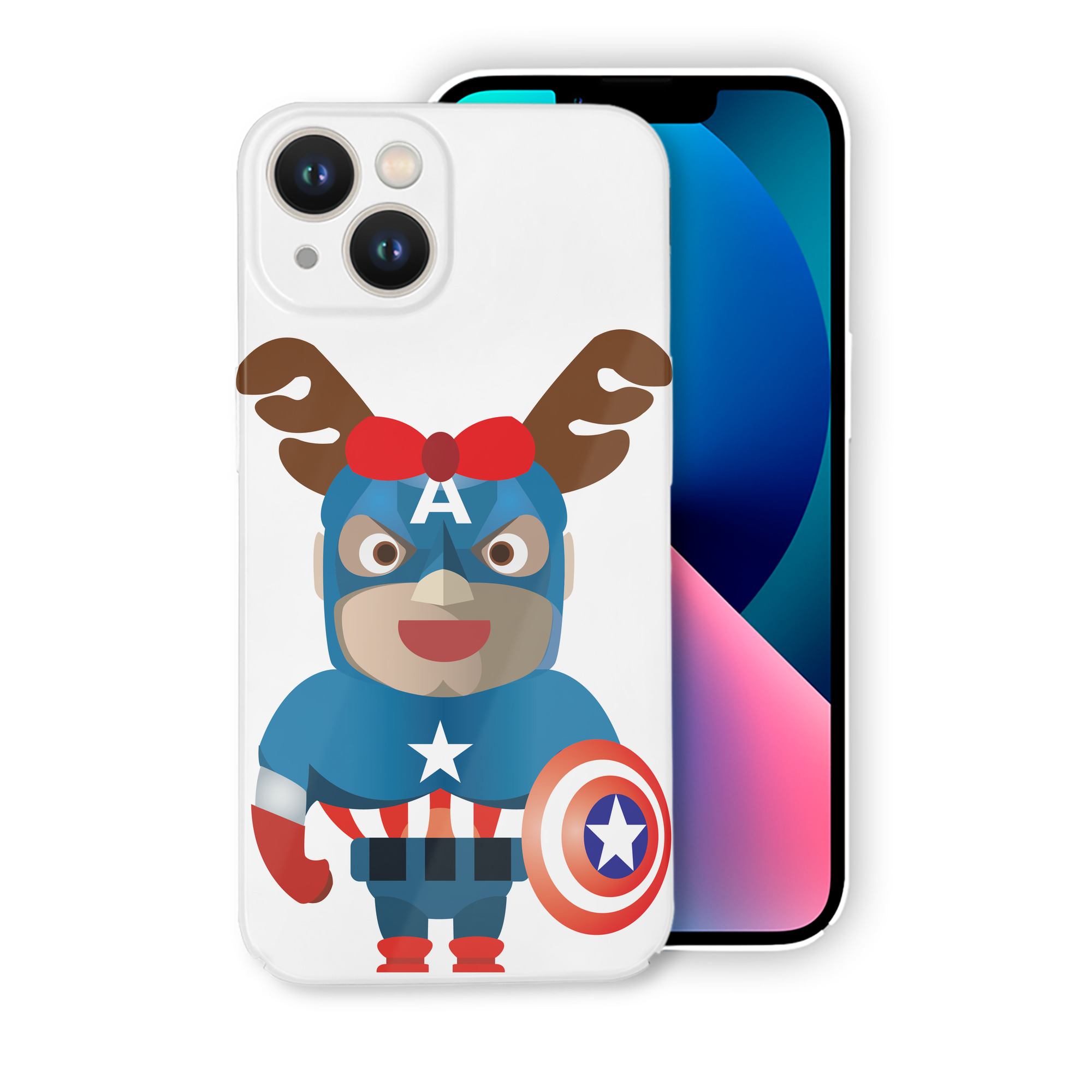 （画像用） アベンジャーズ The Avengers 【iPhone 14シリーズ対応】ハードケース