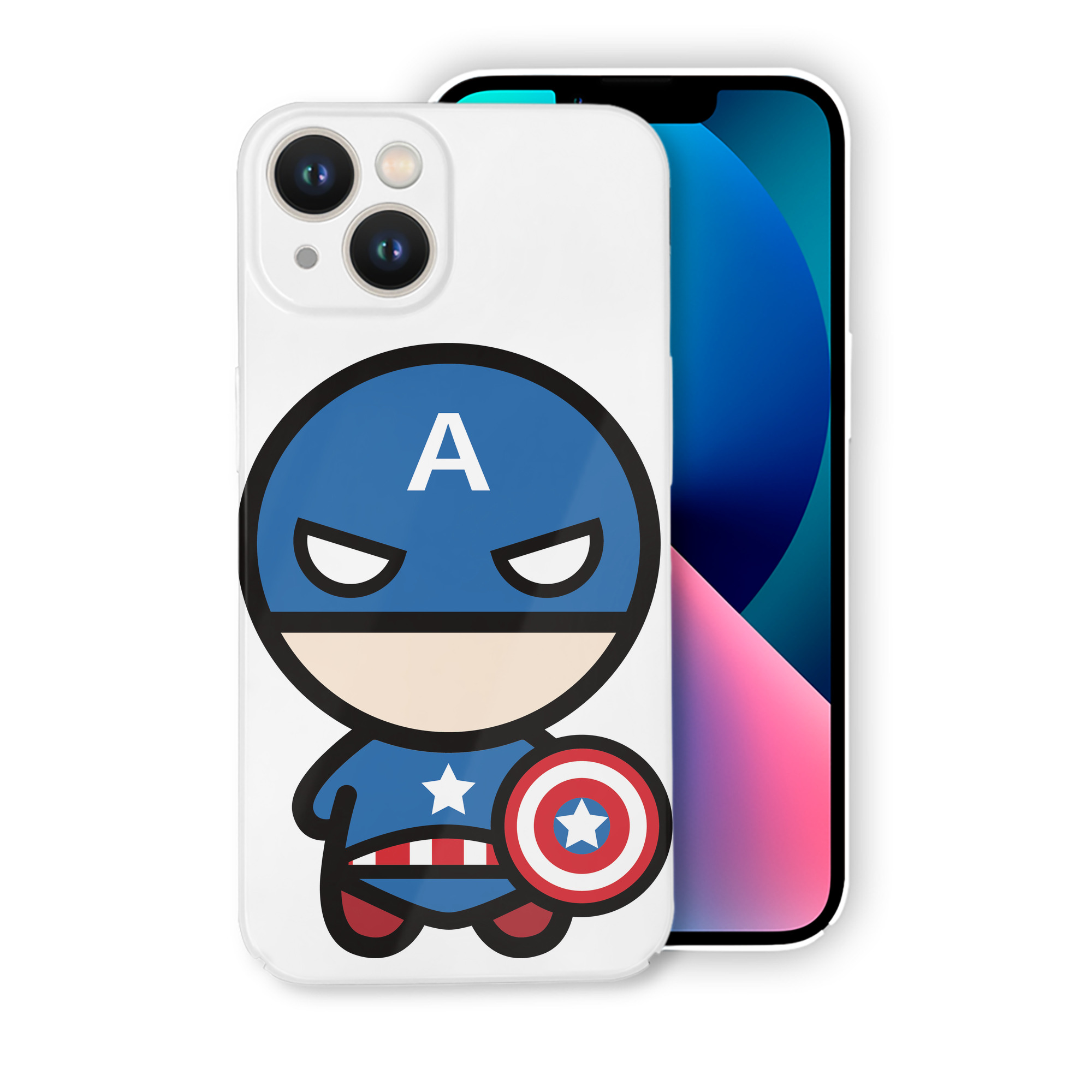 （画像用） アベンジャーズ The Avengers 【iPhone 14シリーズ対応】ハードケース