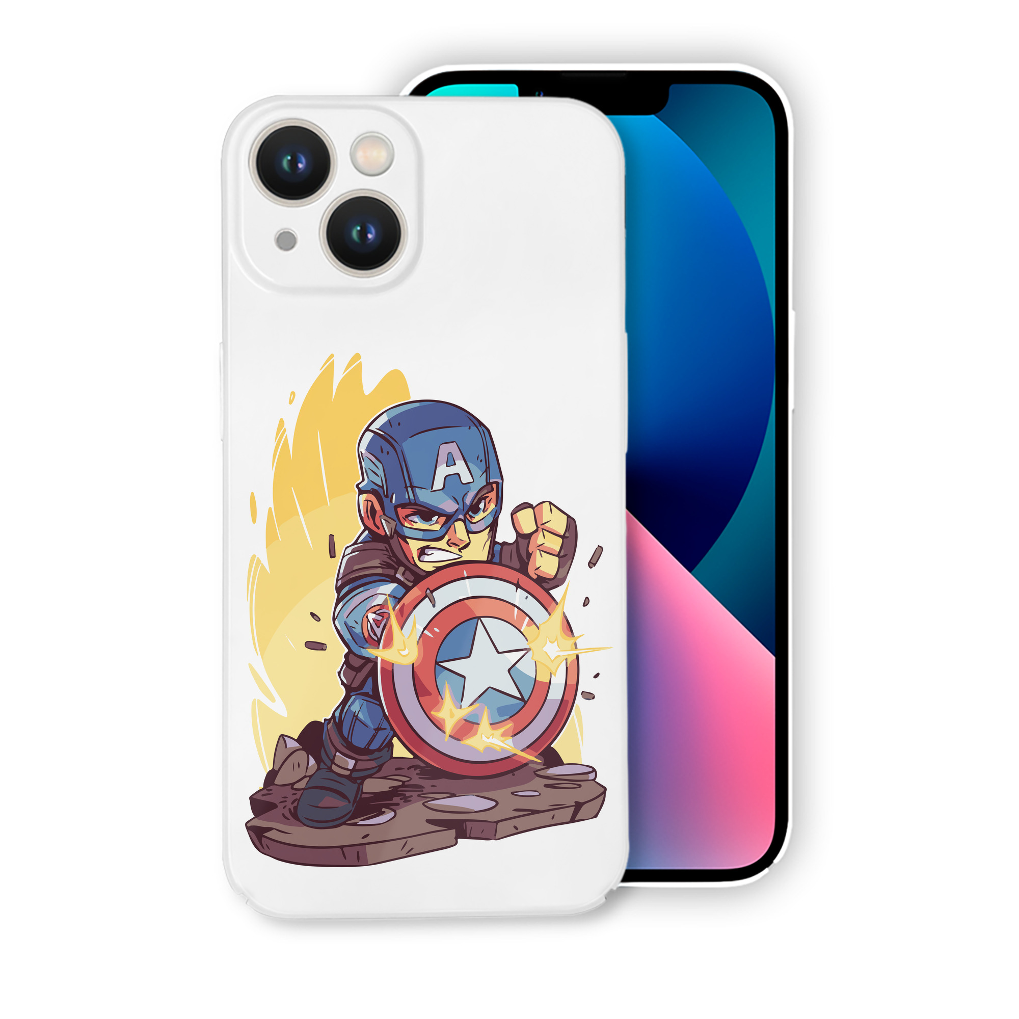 （画像用） アベンジャーズ The Avengers 【iPhone 14シリーズ対応】ハードケース