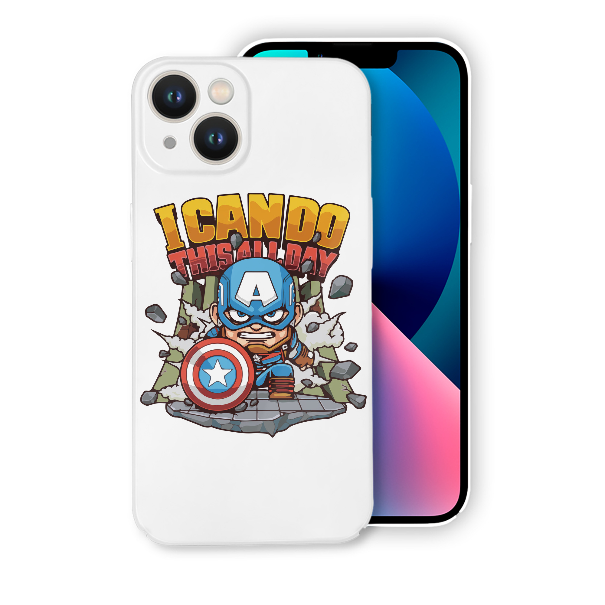 （画像用） アベンジャーズ The Avengers 【iPhone 14シリーズ対応】ハードケース