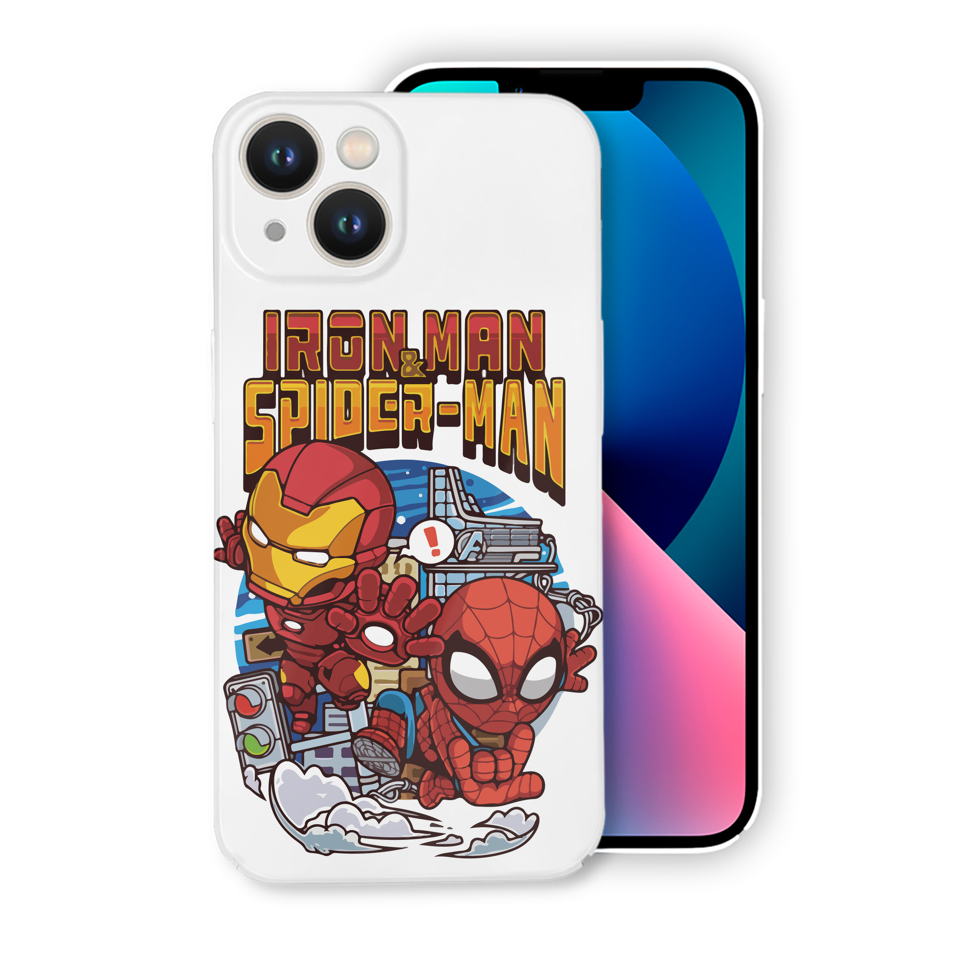 （画像用） アベンジャーズ The Avengers 【iPhone 14シリーズ対応】ハードケース
